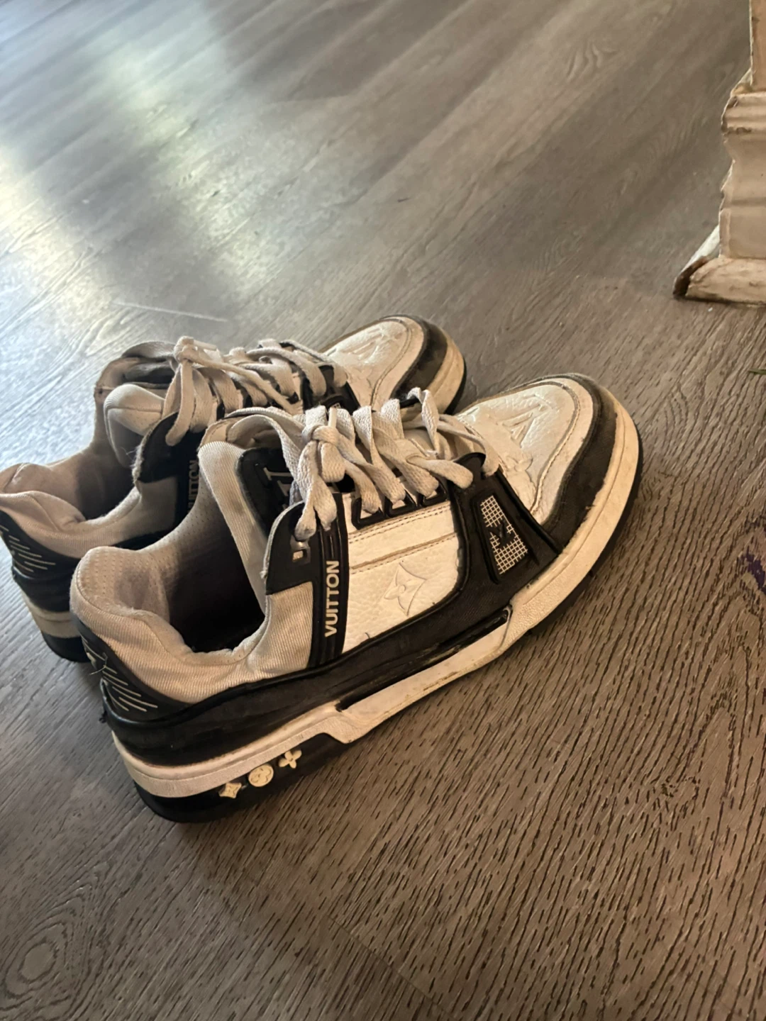 Louis Vuitton LV Trainer Sneakers Black and White - photo 2