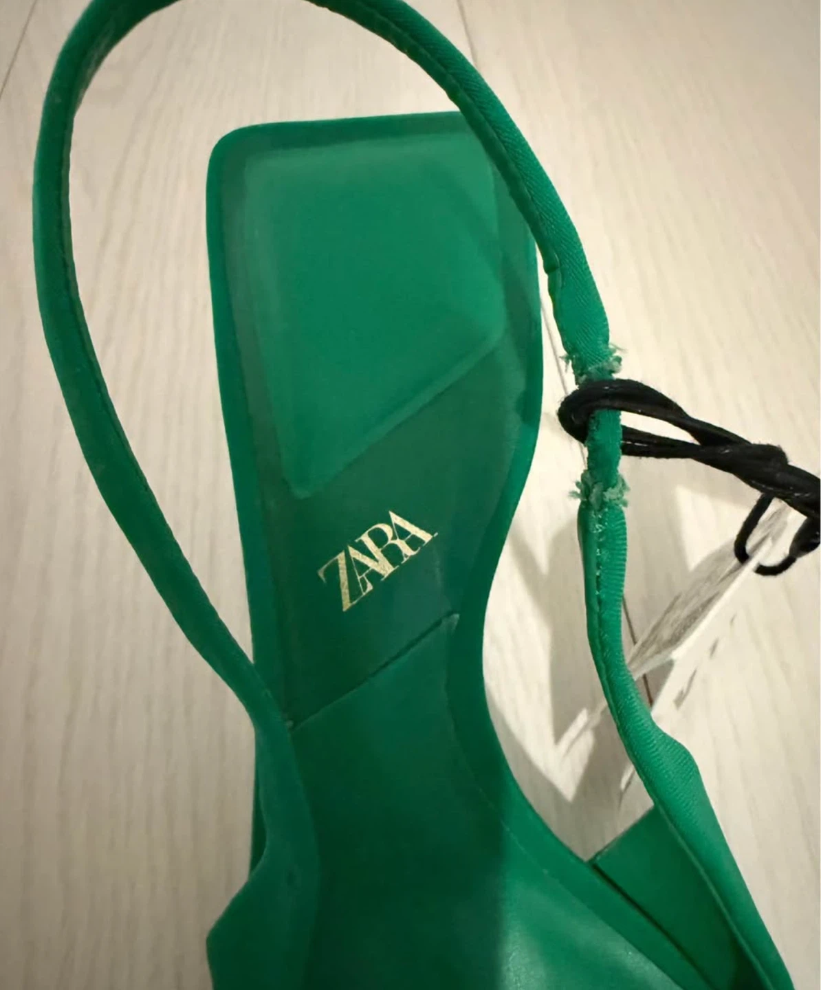 “NEW” Zara Fabric Heeled Slingbacks - photo 5