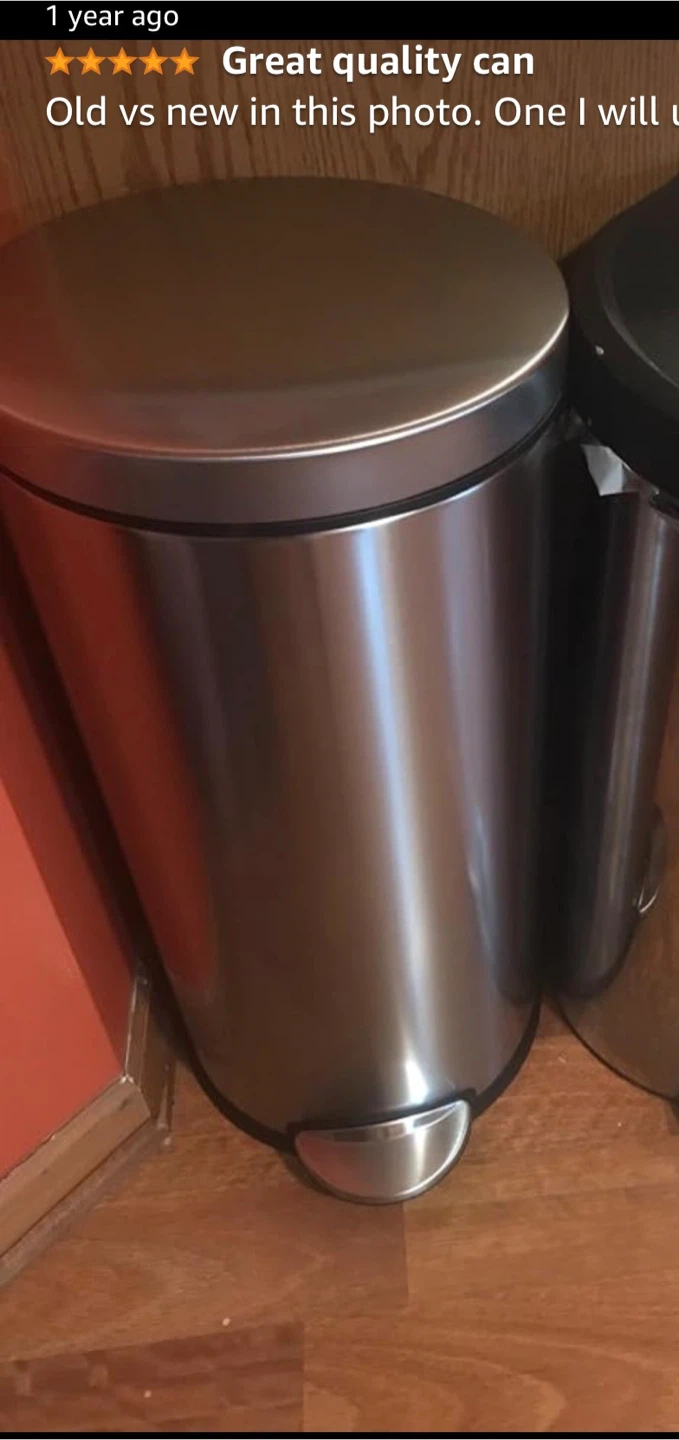simplehuman Round Step Can 30L - photo 5