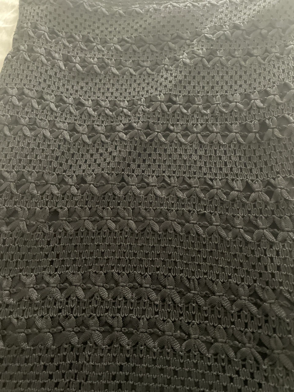 LUCA Black Crochet Skirt Size S - photo 3