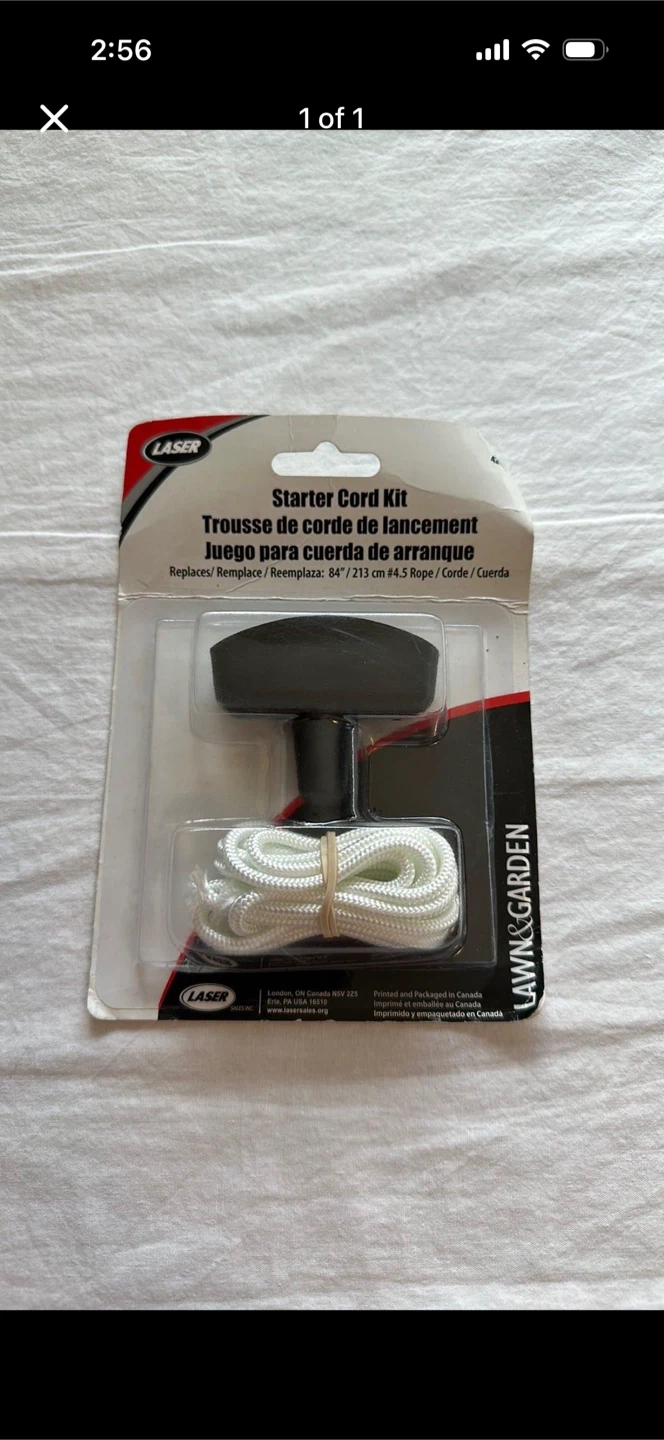 Laser Starter Cord Kit For Mowers/chainsaw