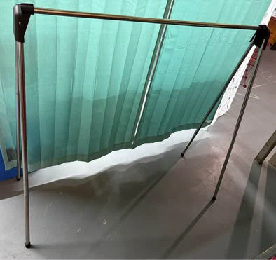 Collapsible Metal Clothing Rack