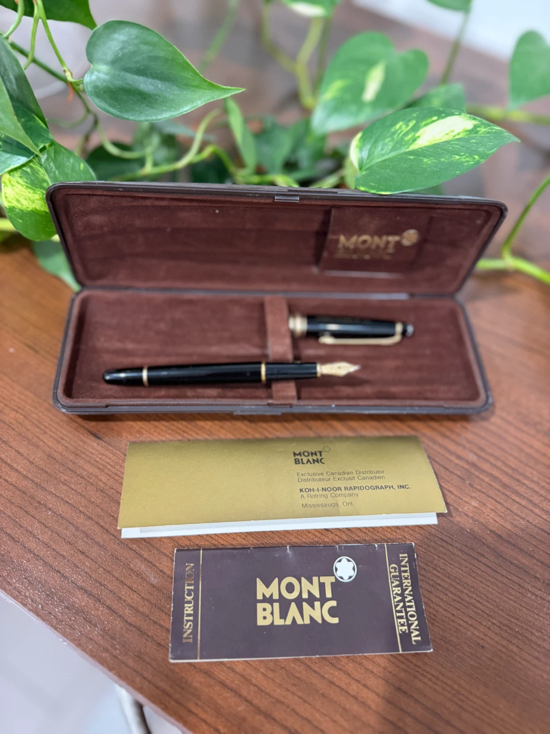 Montblanc Fountain Pen with Original Case - photo 3