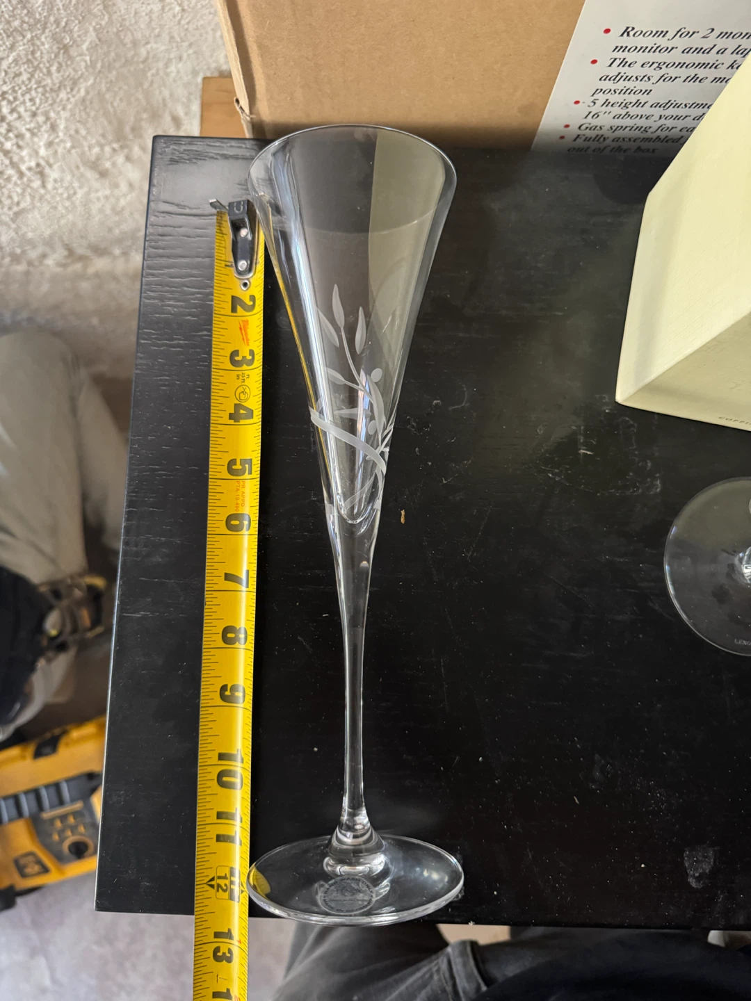 Lenox Devotion Flute Pair 6oz