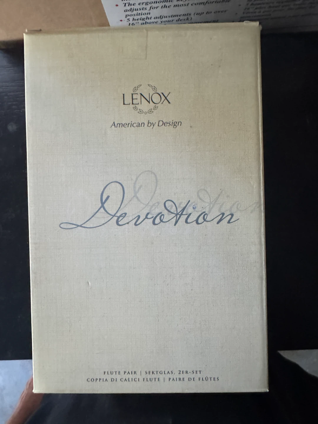 Lenox Devotion Flute Pair 6oz - photo 3