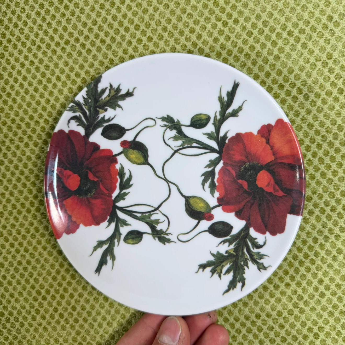 Caskata Studio Poppy Floral Plate (Set of 4) - photo 2