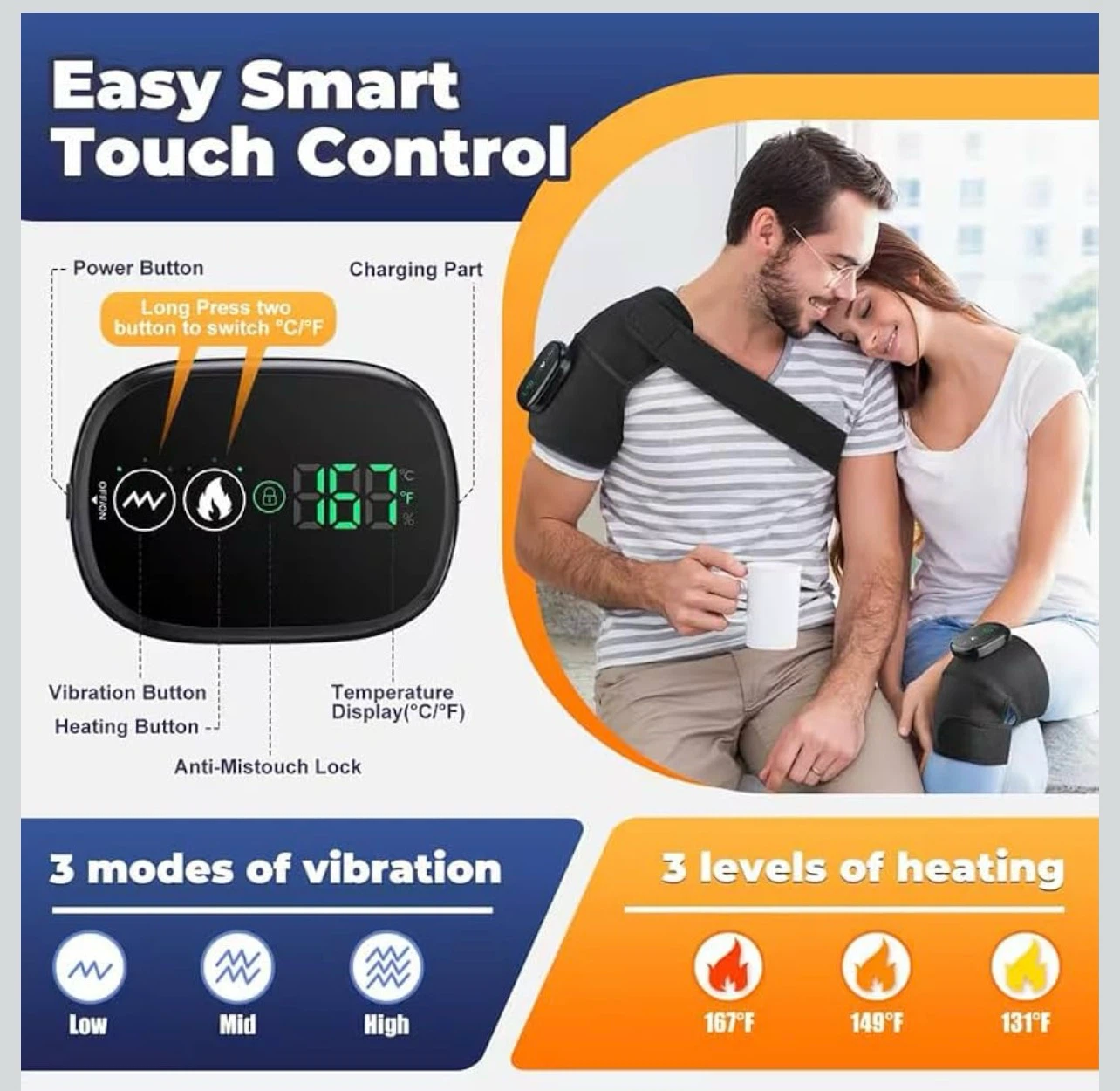 3-in-1 Relaxing Heating Pad - photo 2
