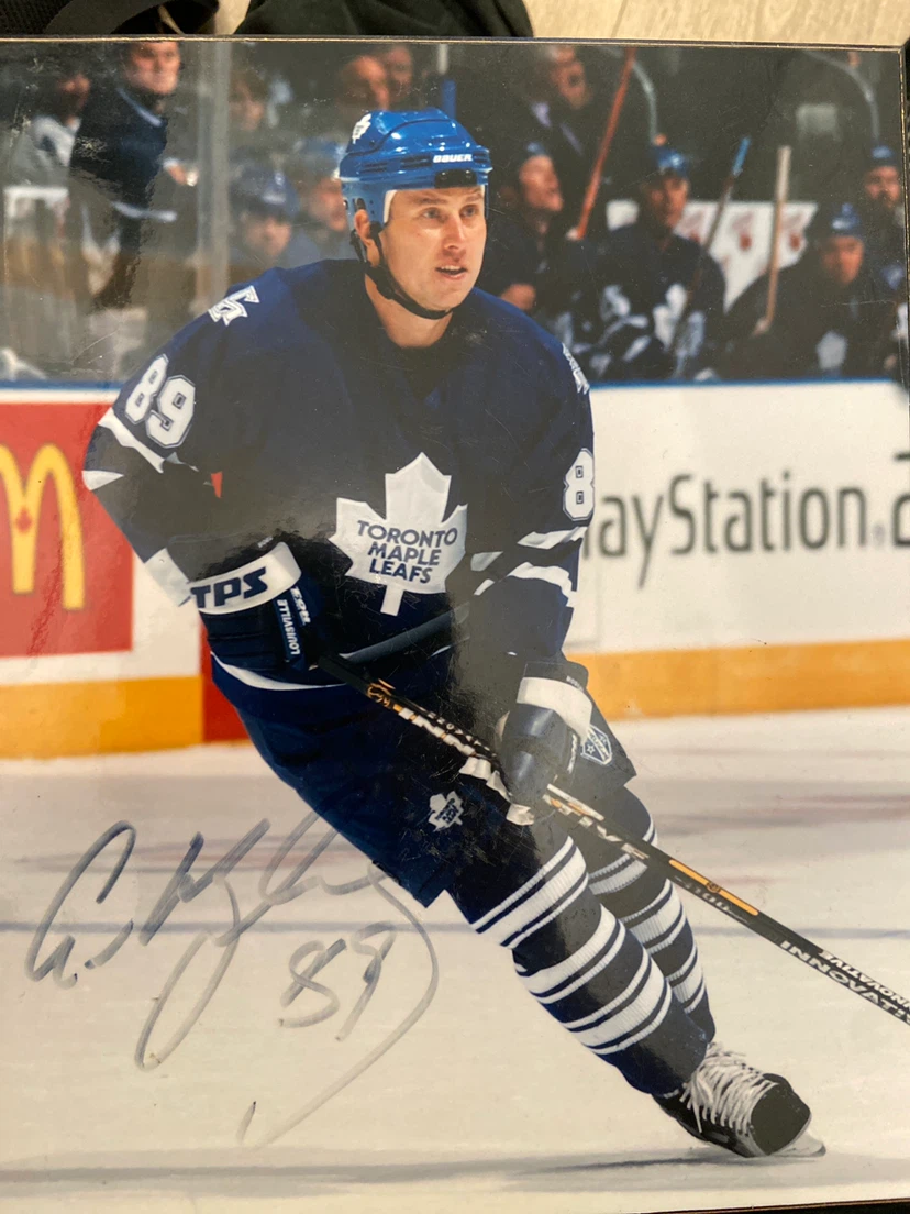 Alexander Mogilny Signed Toronto Maple Leafs Photo