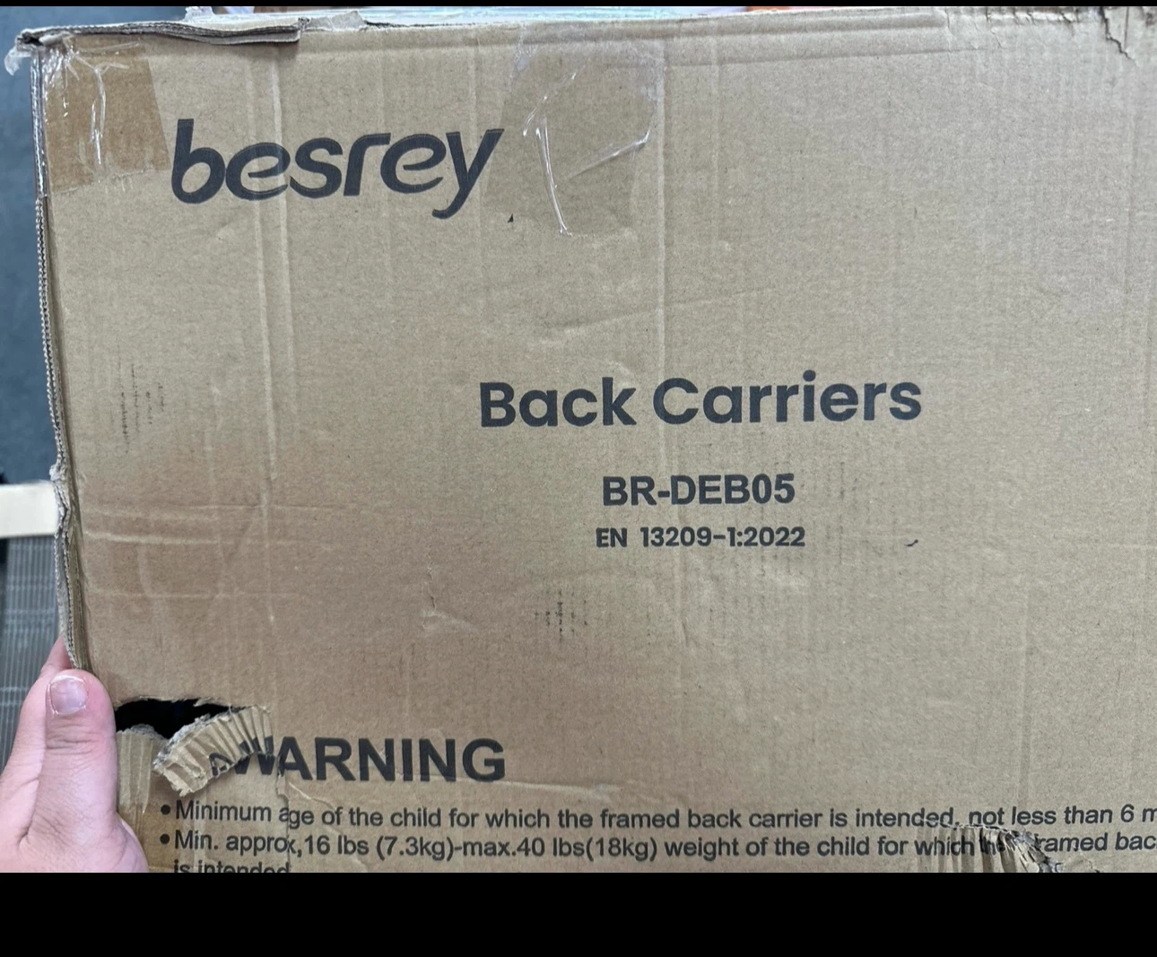 Besrey Toddler Hiking Backpack Carrier - photo 3