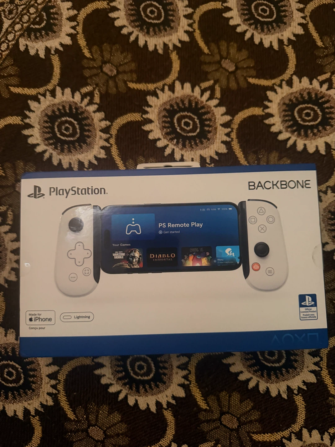 Backbone One PlayStation Edition for iPhone with Case