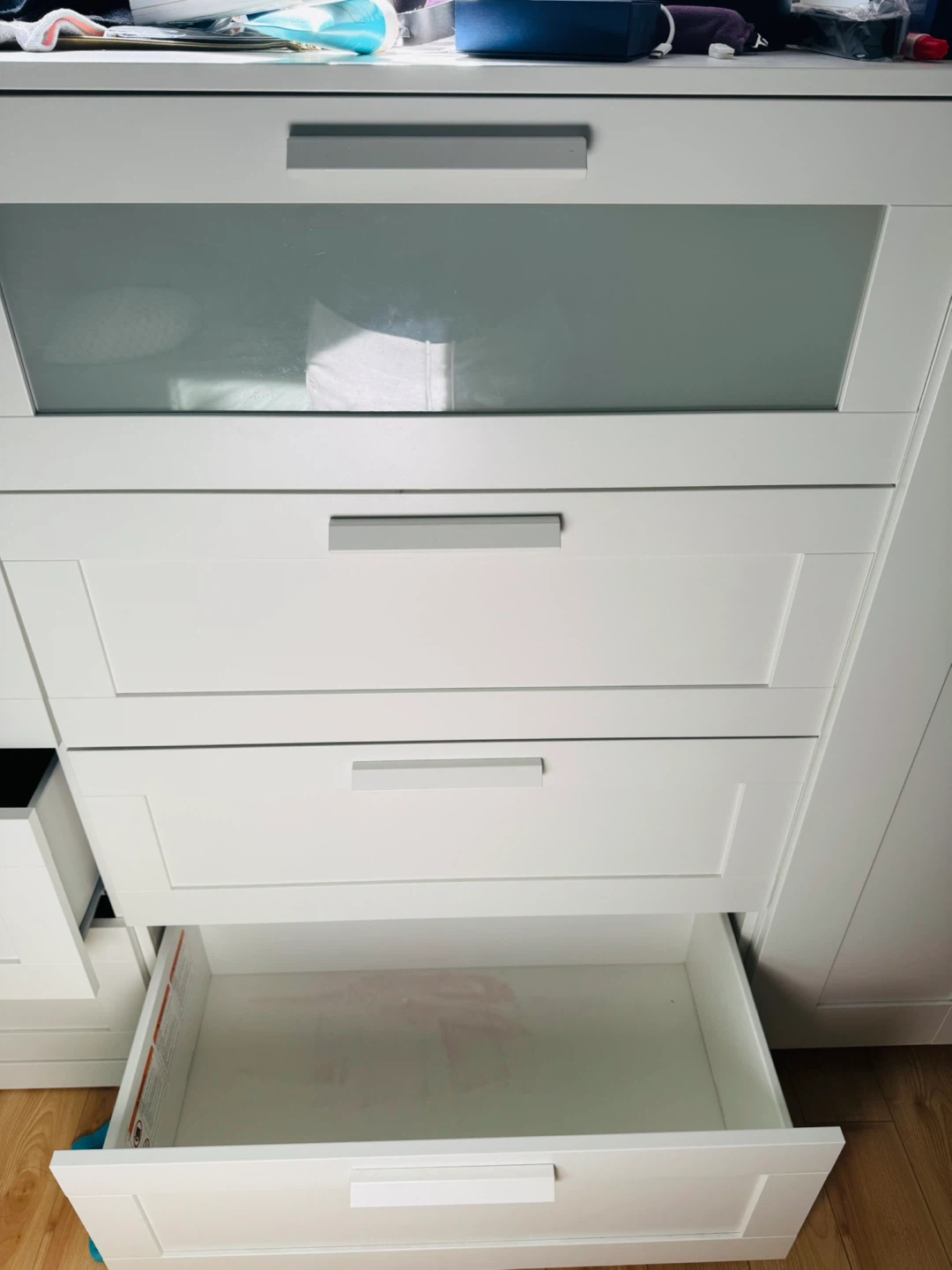 IKEA Brimnes 4-drawer chest, white - photo 3