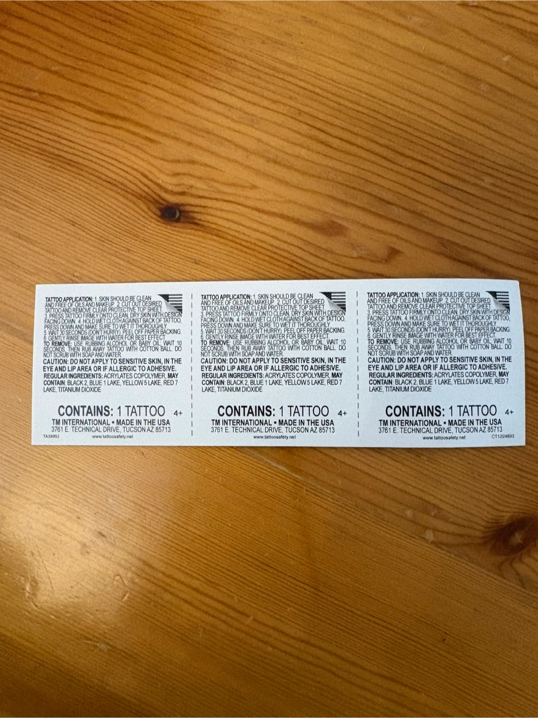 temporary tattoos - photo 2
