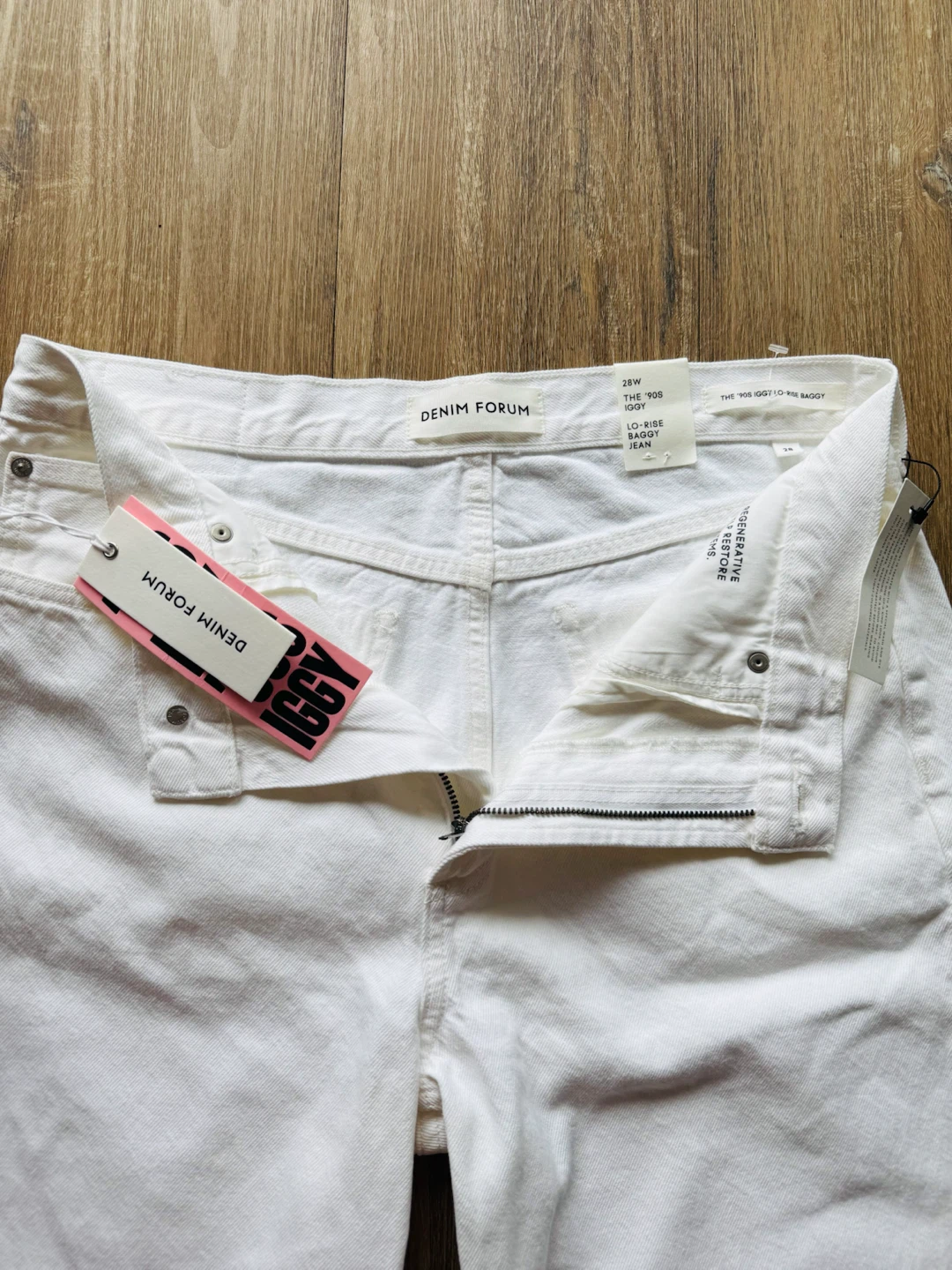 Aritzia Denim Forum ’90s Iggy Lo-Rise Baggy Jeans NWT - photo 2