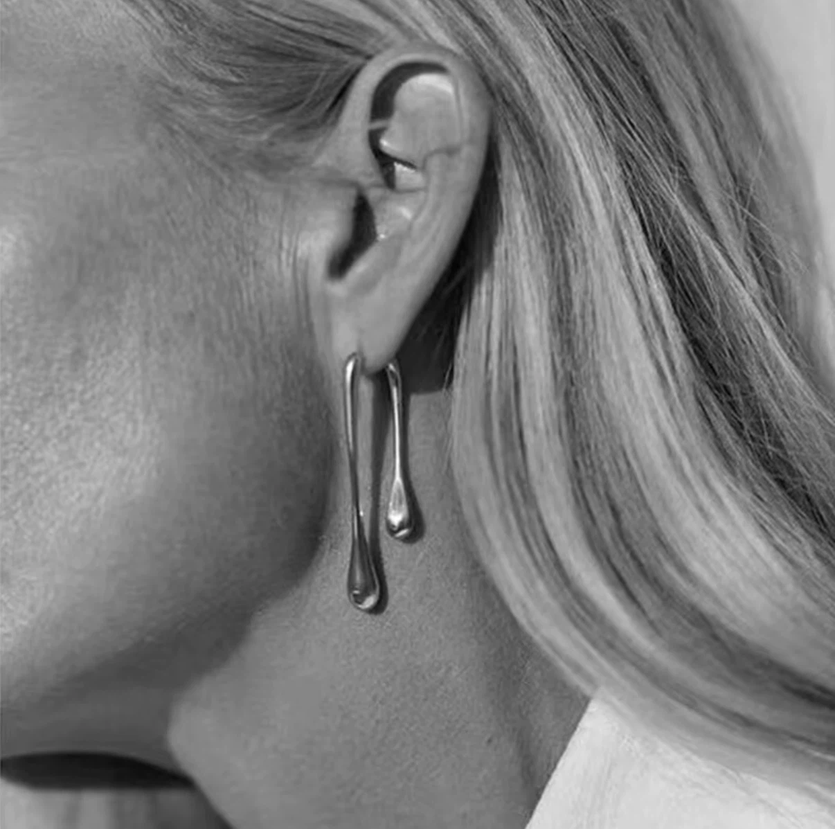 Gold Drip Earrings - photo 4