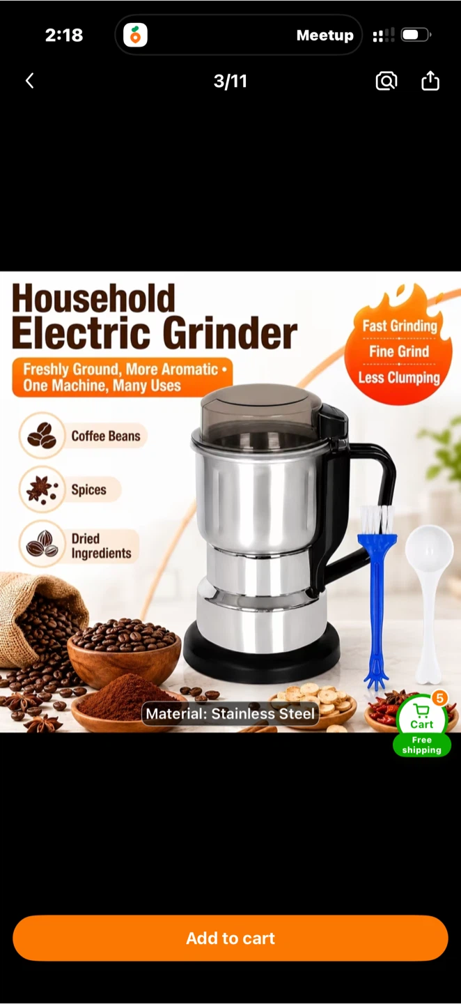 Household Electric Grinder