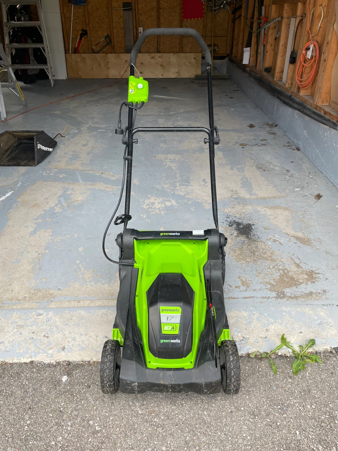 Greenworks 17-inch 10A Electric Lawn Mower
