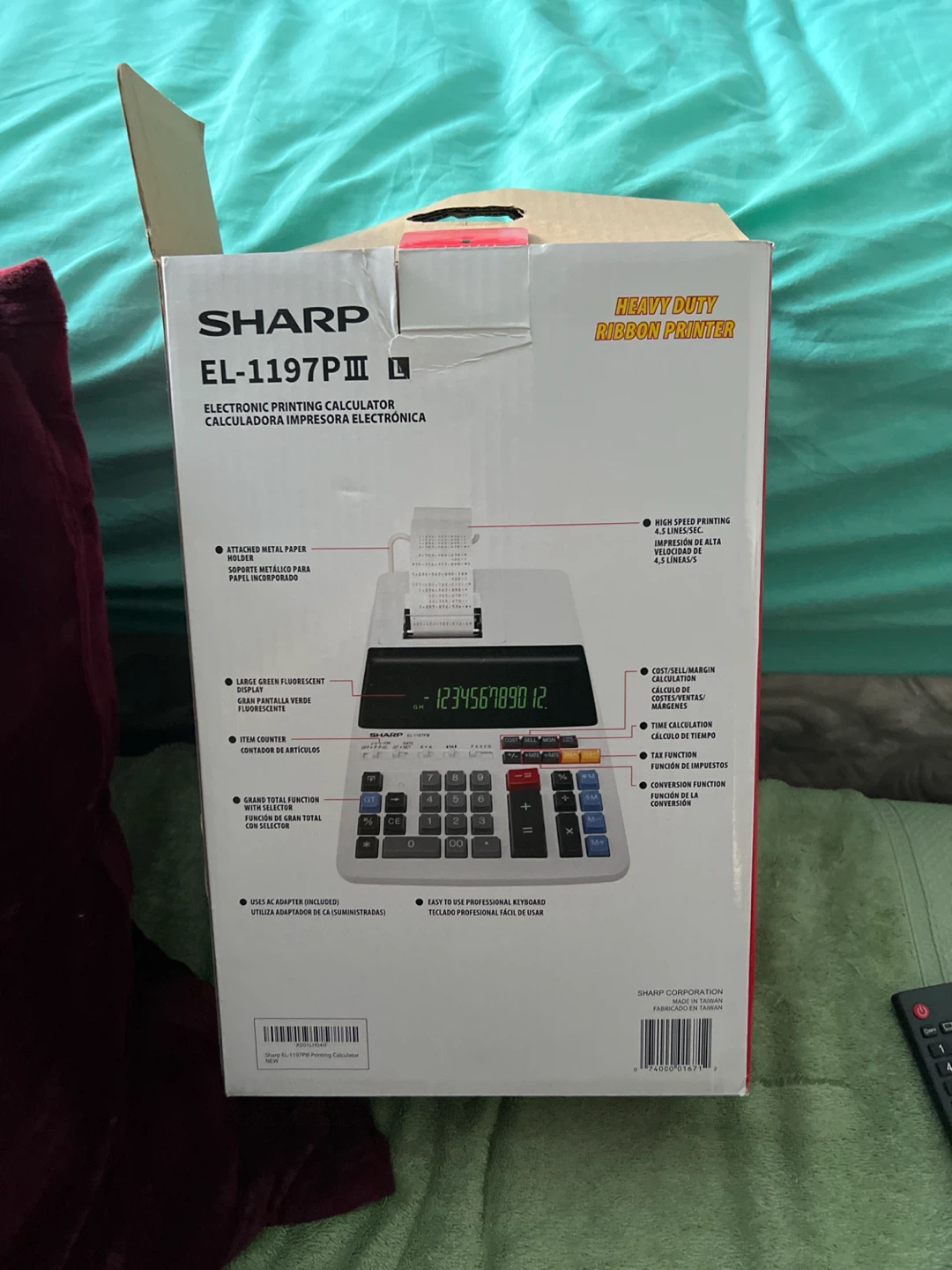 Sharp EL-1197PIII Printing Calculator
