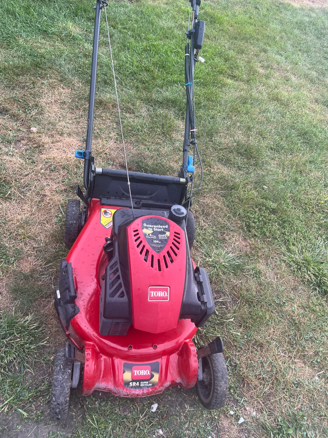 Toro Super Recycler SR4 self-propelled gas lawn mower - photo 2