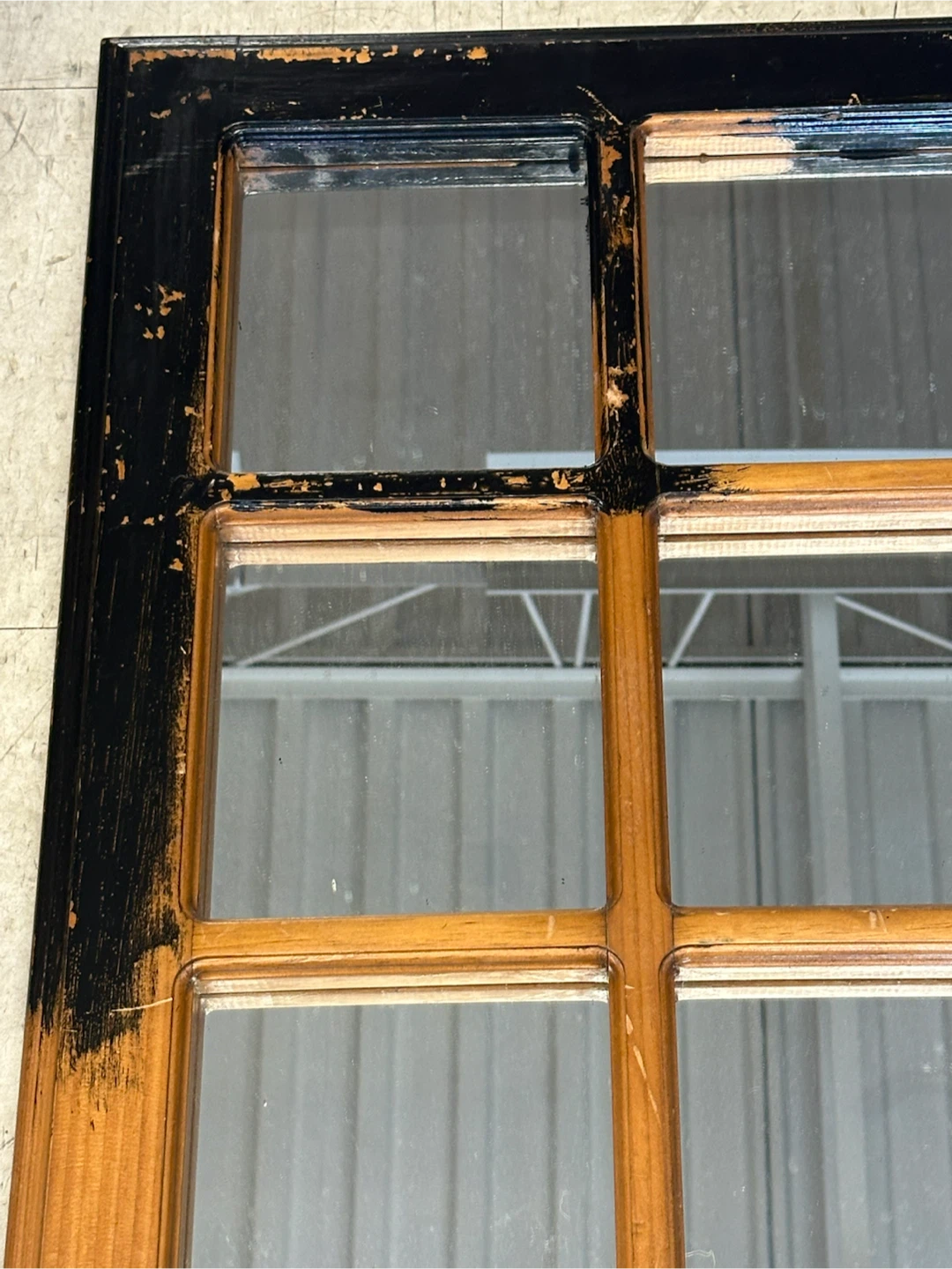 Wood Framed Mirror - photo 3
