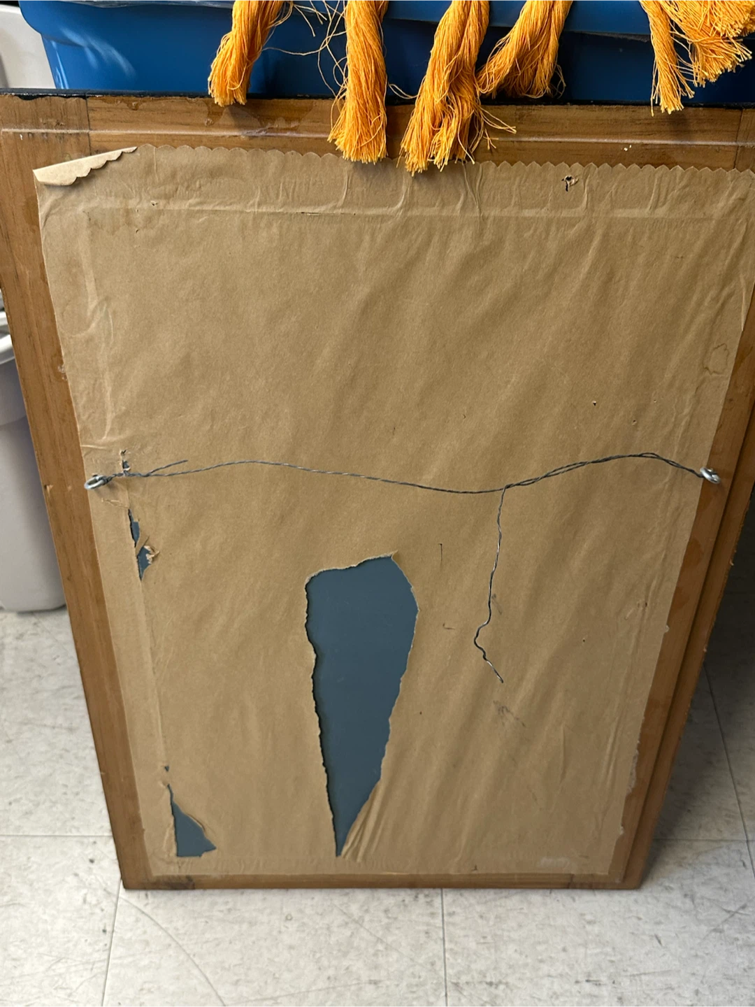 Wood Framed Mirror - photo 4