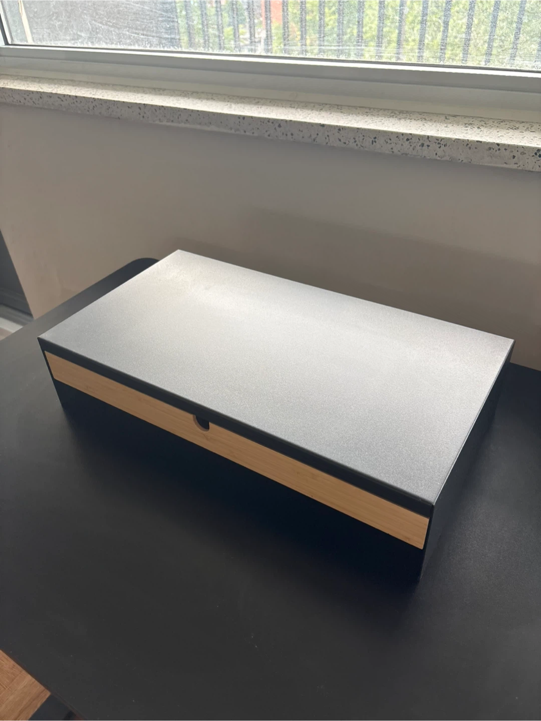 Elloven Ikea Montior Stand with Drawer