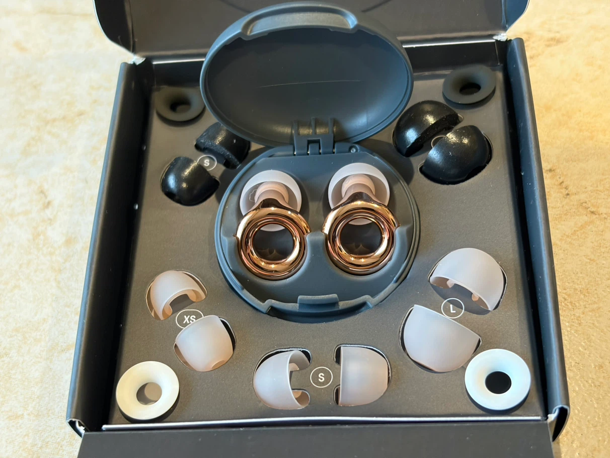 New Rose Gold Loop Experience 2 Ear Plugs