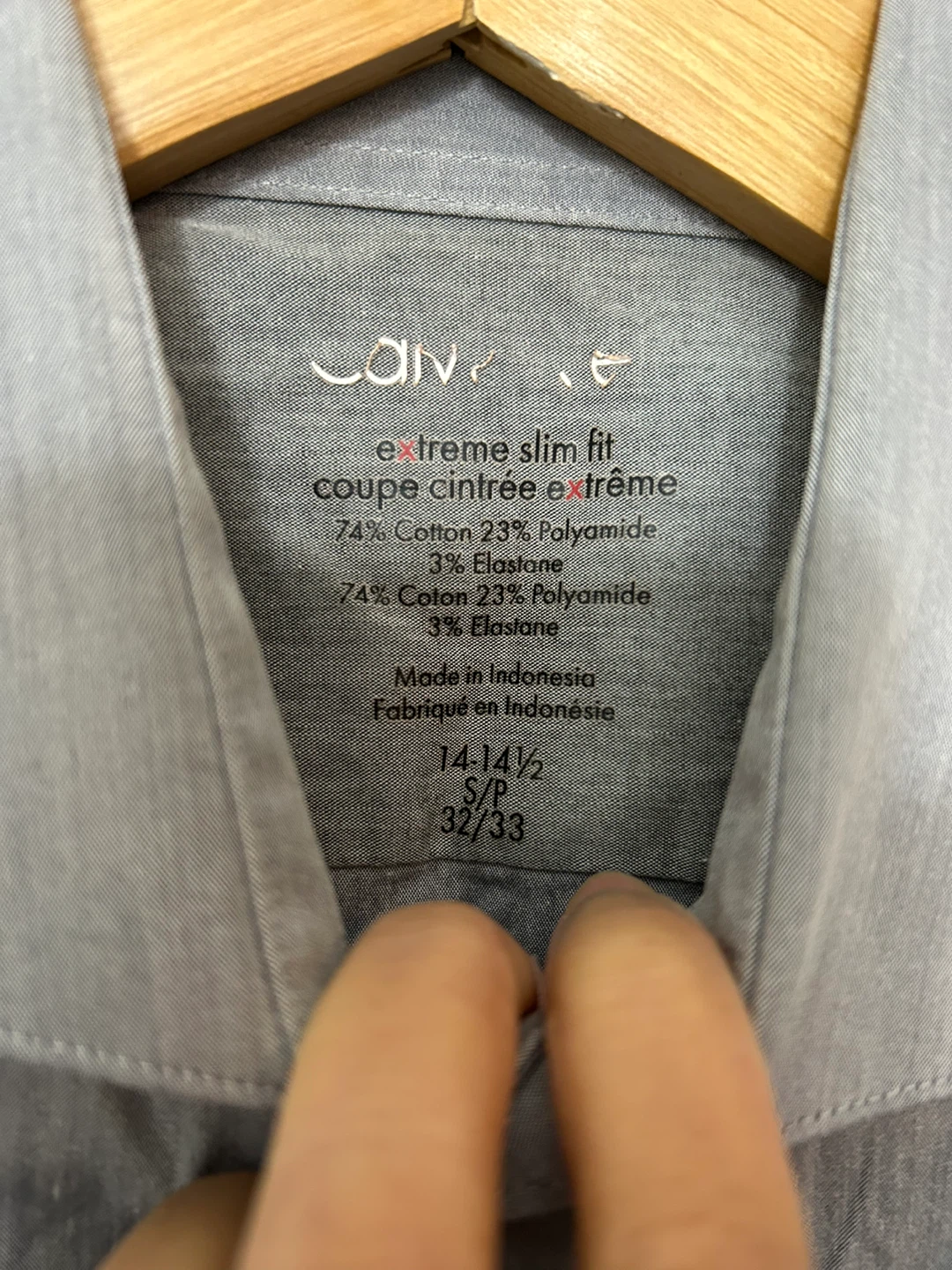 Calvin Klein Extreme Slim Fit Dress Shirt - photo 2