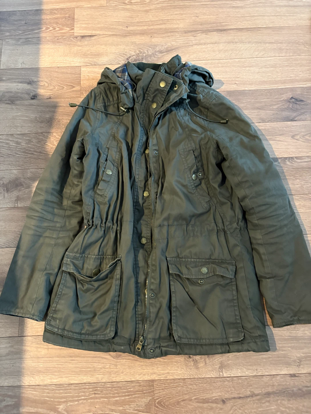 Olive Green Utility Jacket Size 4