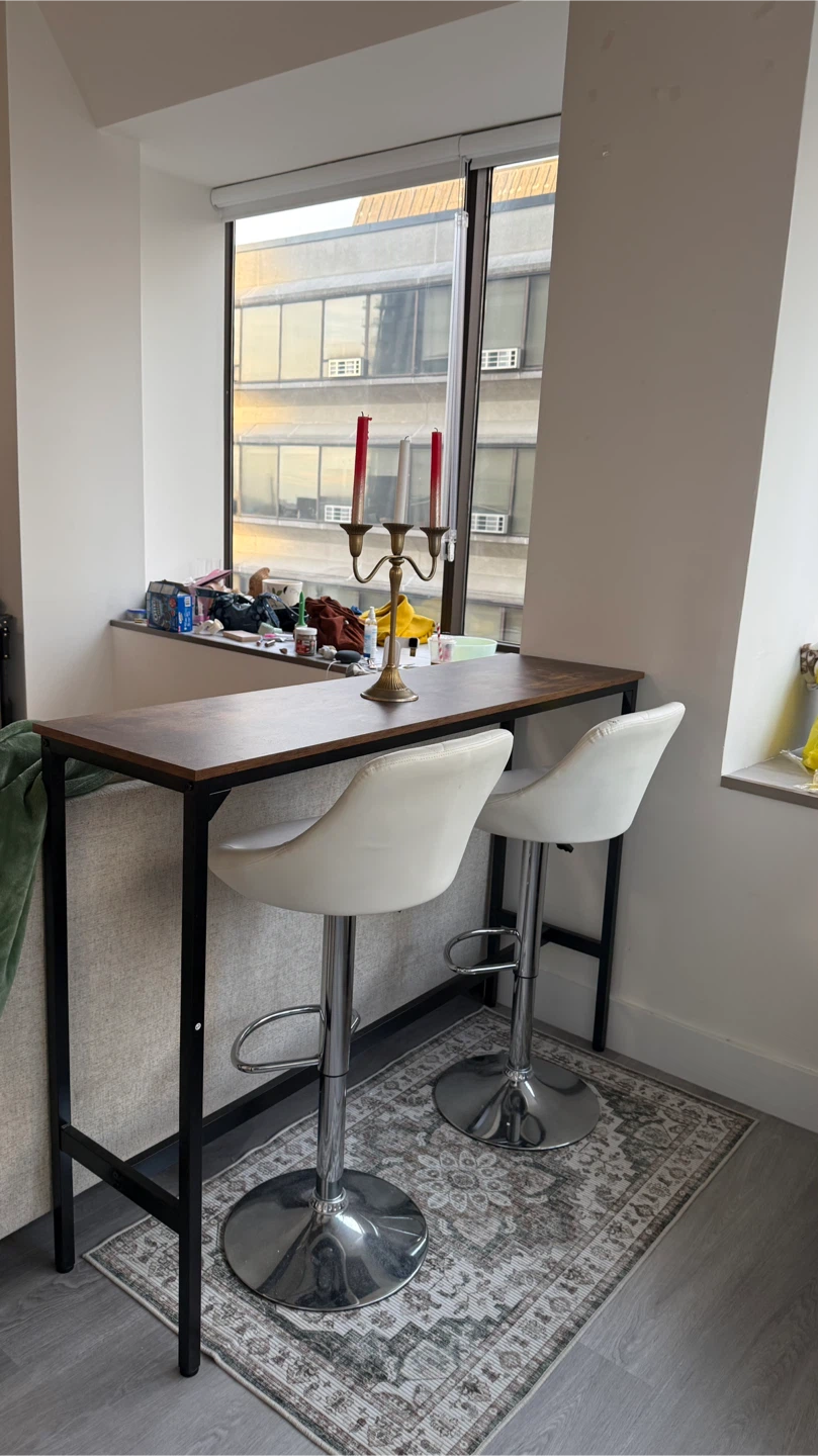 Rustic Narrow Bar Table - photo 2