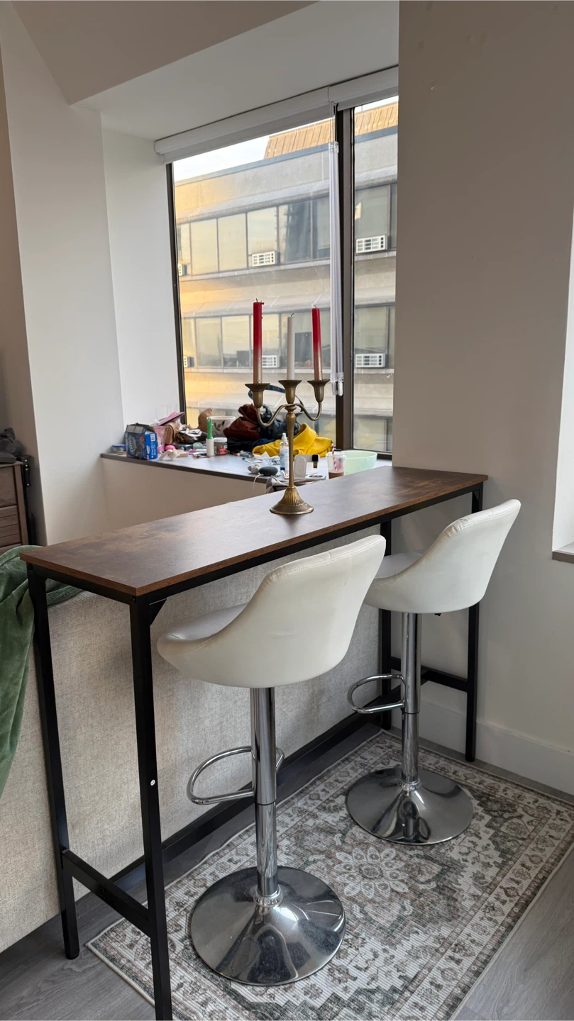 Rustic Narrow Bar Table - photo 3