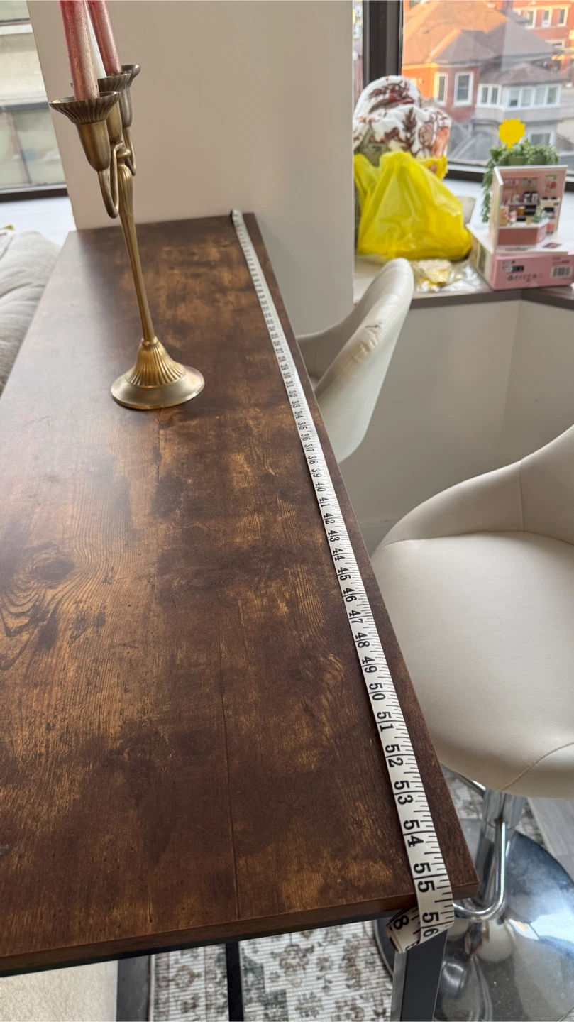 Rustic Narrow Bar Table - photo 4