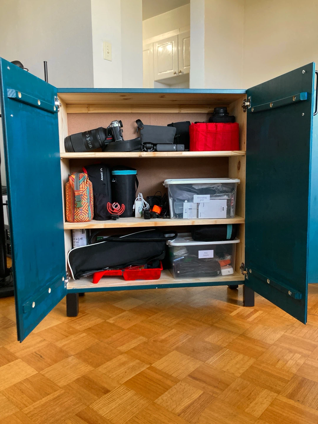 Set of 2 Custom IKEA IVAR Cabinets - photo 4