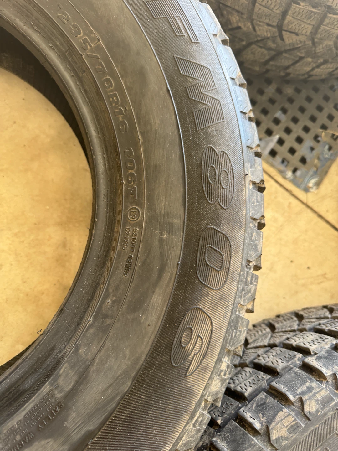 235/70r16 Firemax fm806 set of four tires (dot 3224) - photo 5
