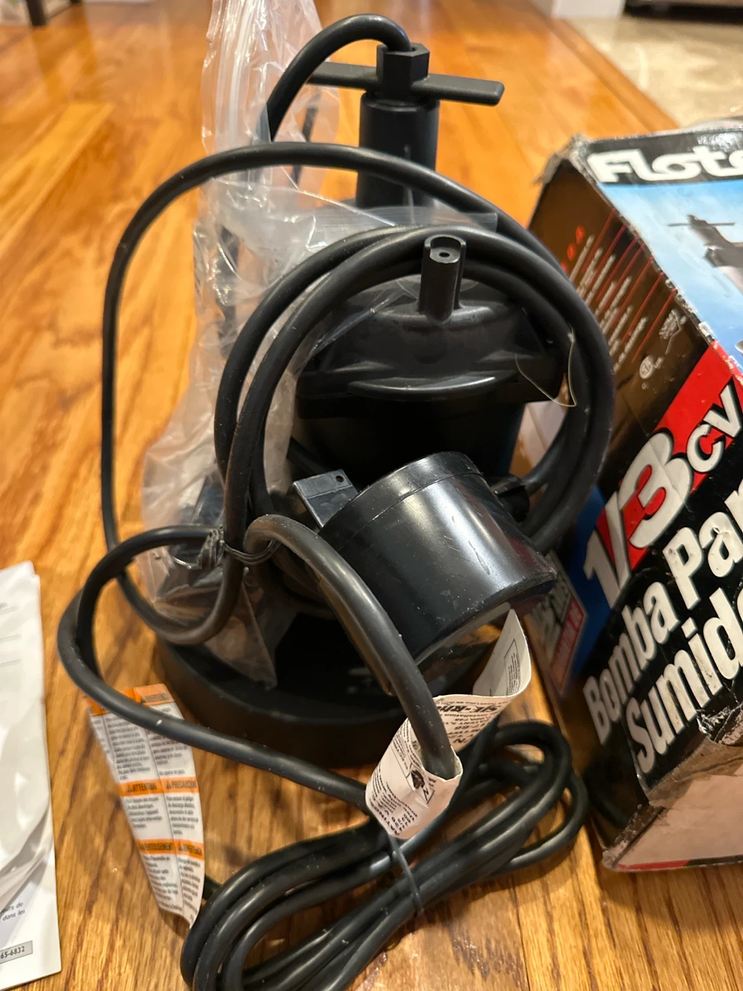 Flotec 1/3 hp Sump pump with float / New 🥕 - photo 3