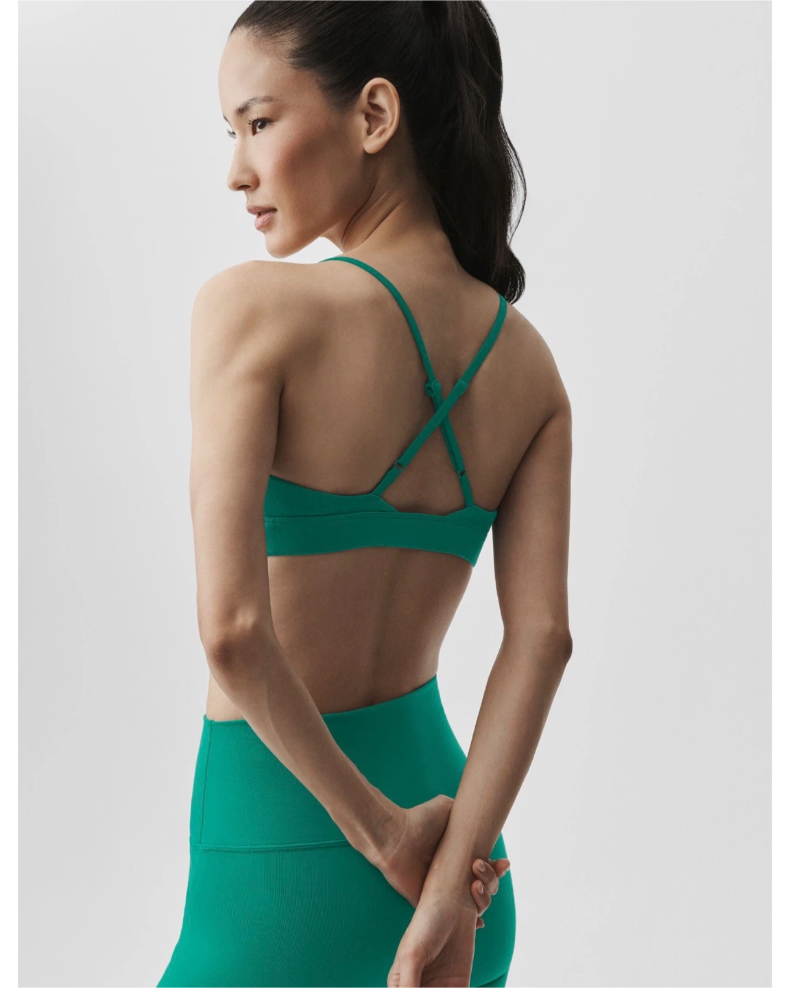 Alo Yoga Splendor Bra in Emerald Isle - photo 3