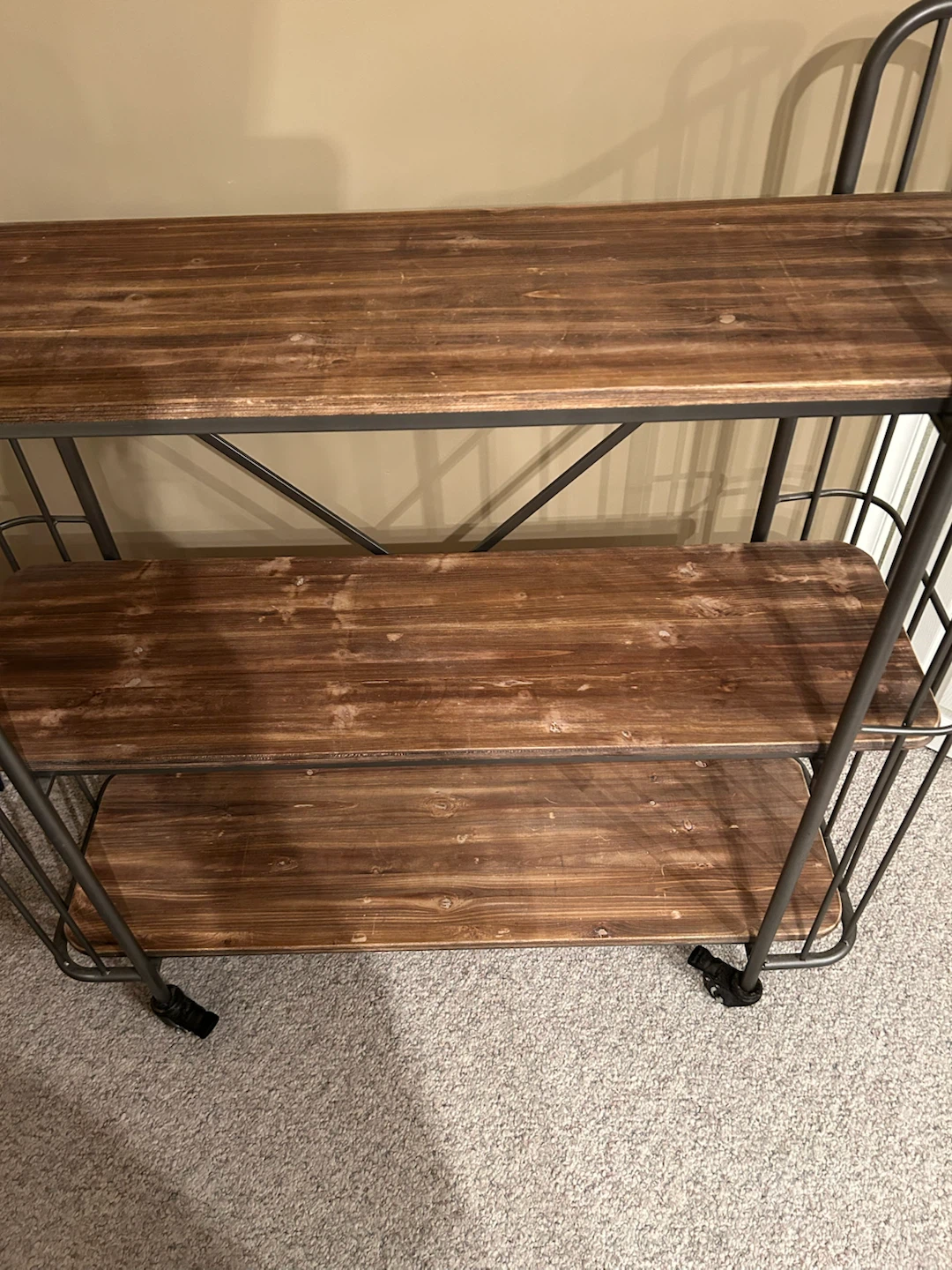 Rustic Style 3-Tier Book Shelf - photo 2