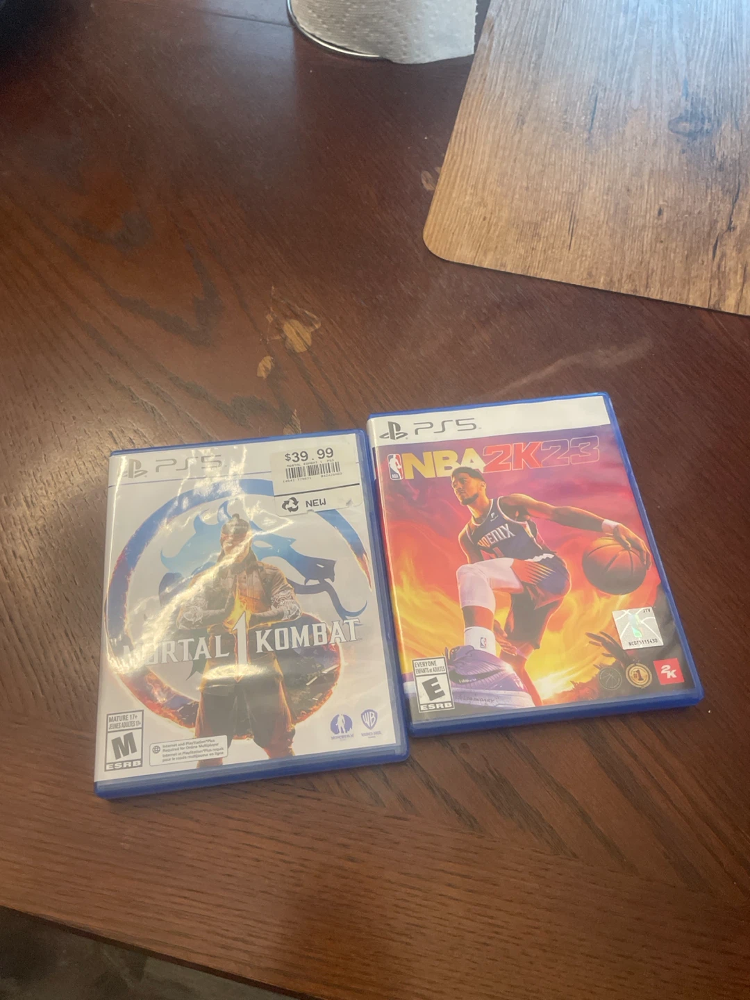 PS5 Games: Mortal Kombat 1 and NBA 2K23