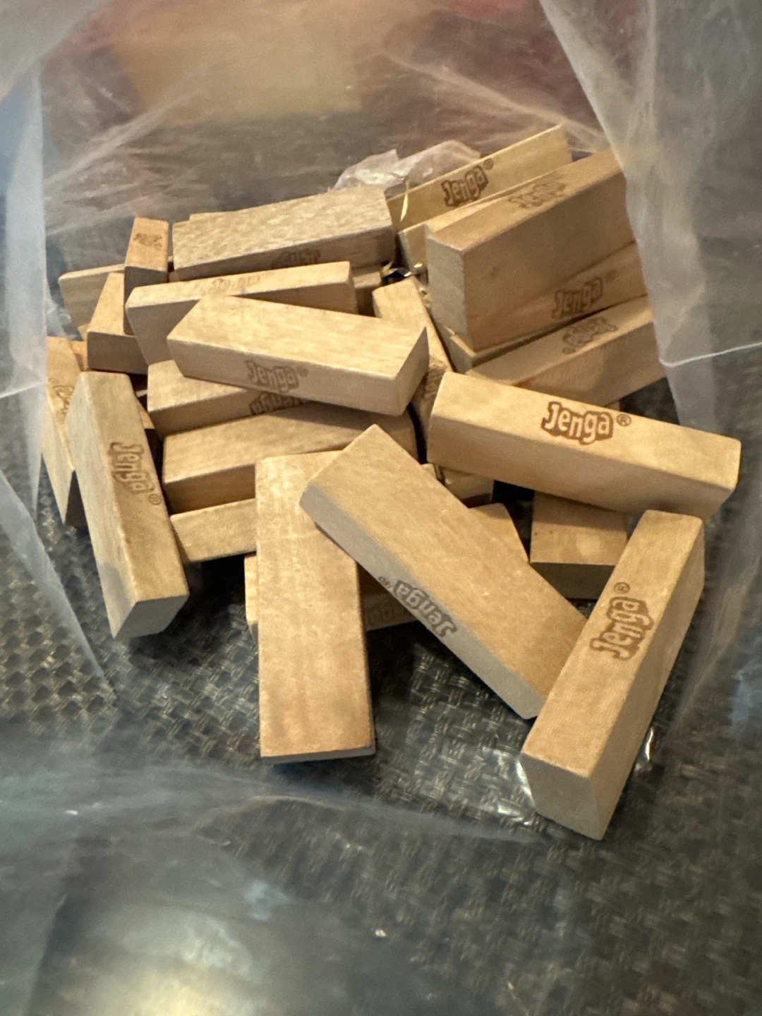 Jenga Wood Block Game - photo 2