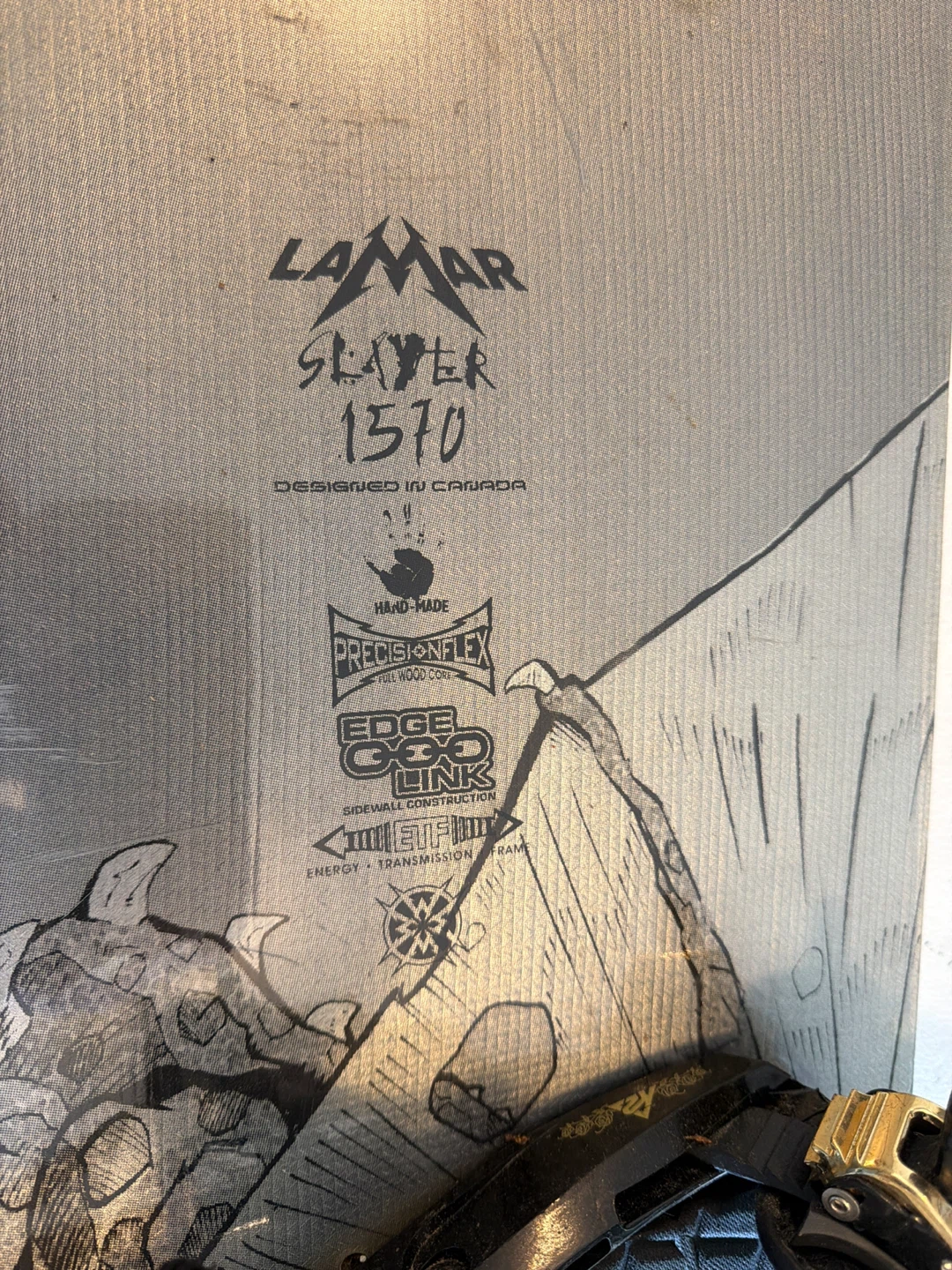 Lamar Slayer Snowboard 157cm - photo 2