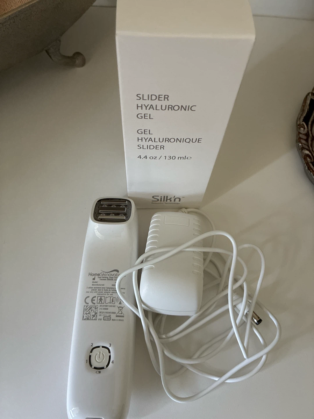 Silk'n Skin Tightening Device with Slider Hyaluronic Gel