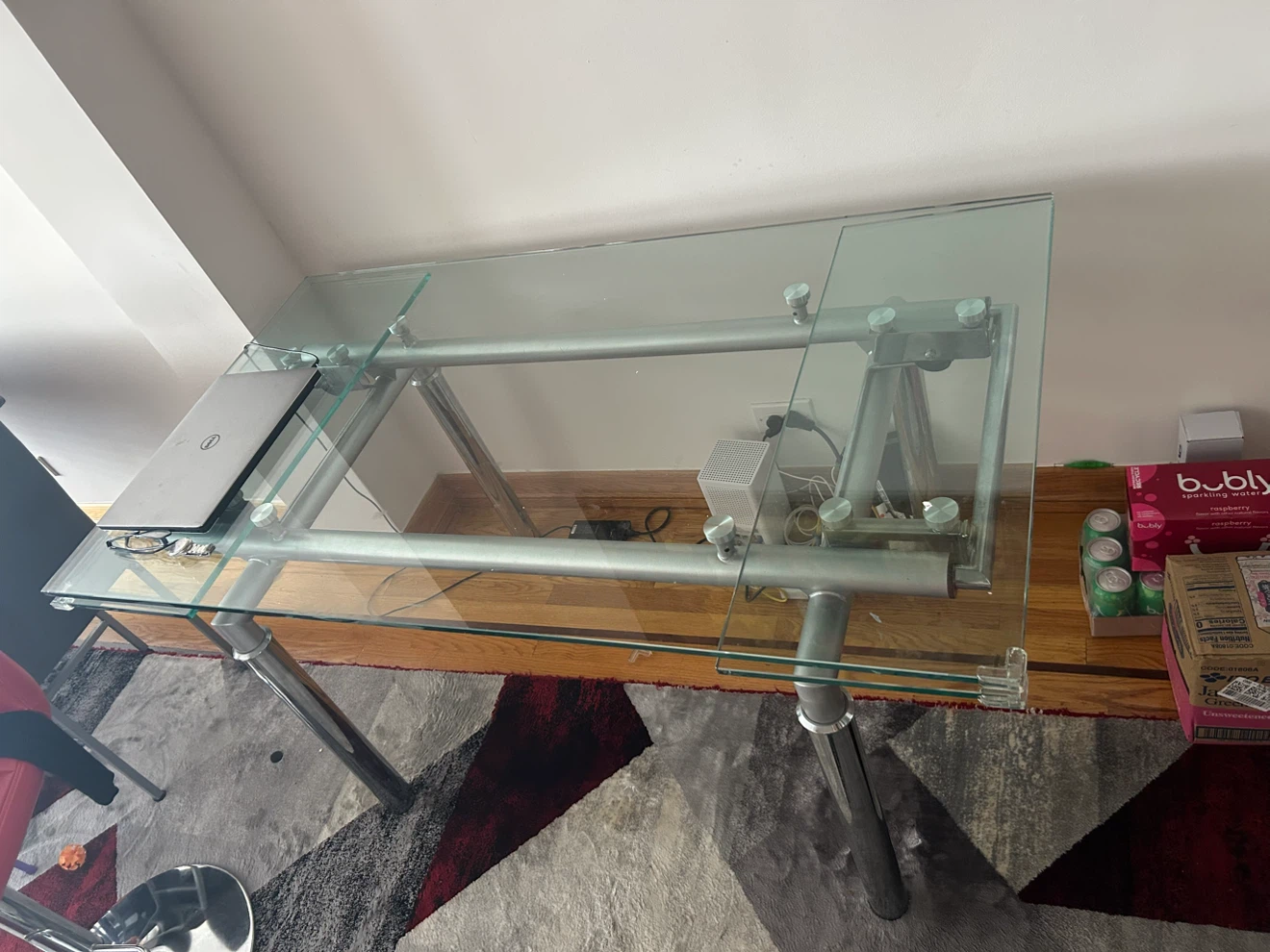 Modern Glass table - photo 2