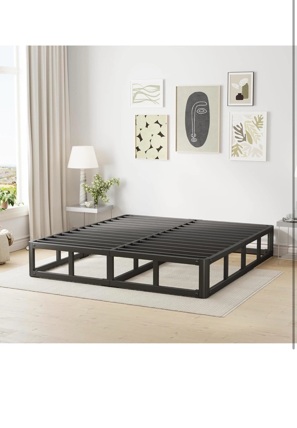 King Size Heavy Duty Metal Mattress  Foundation - photo 2