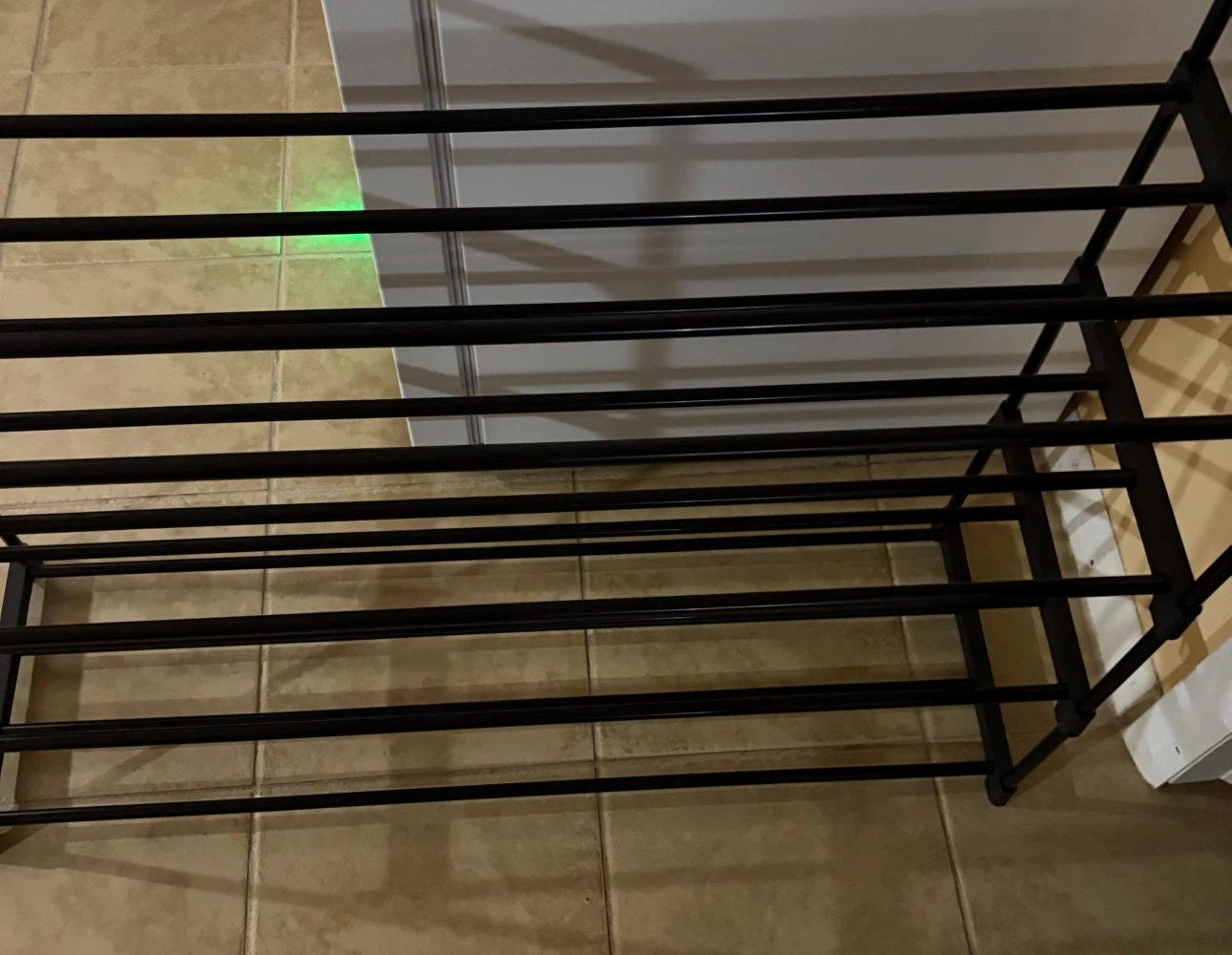 Black Metal Shoe Rack - photo 3