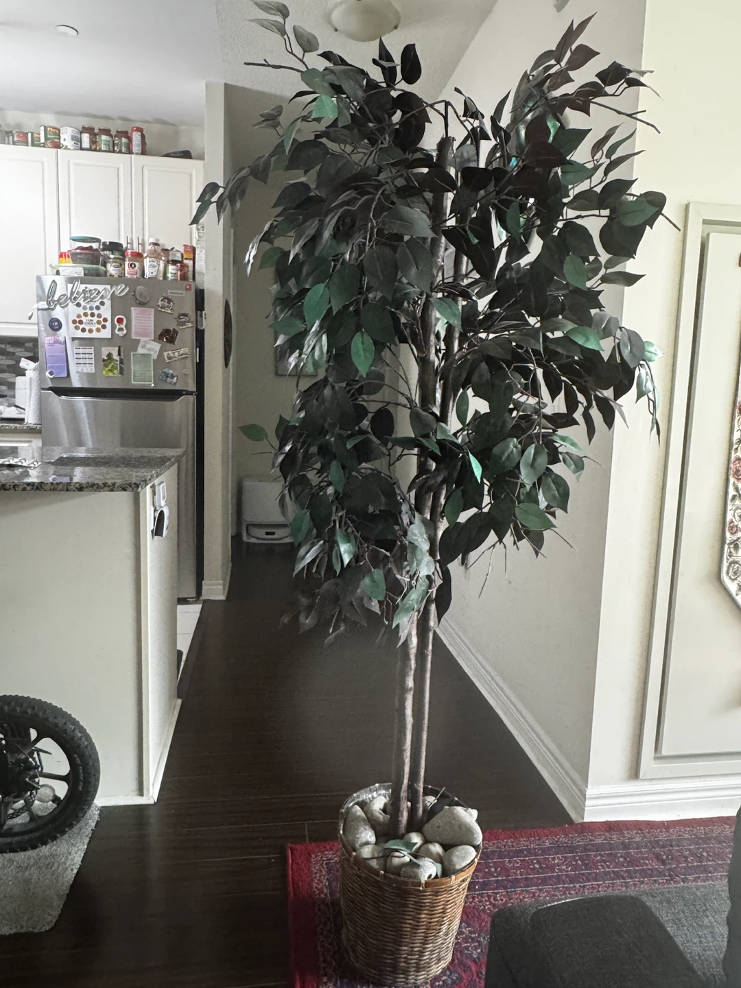 Large Artificial Ficus Tree