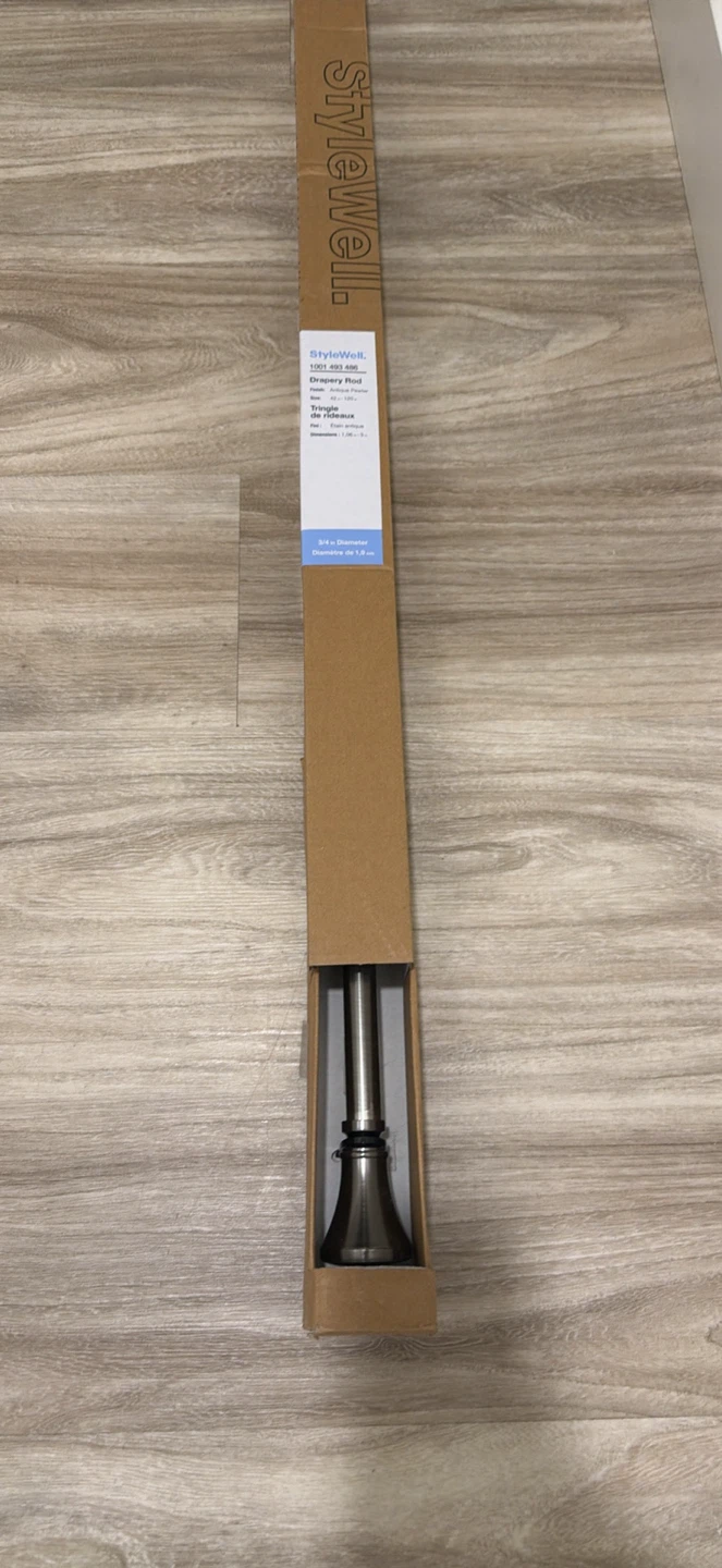 StyleWell Adjustable Drapery Rod - photo 2