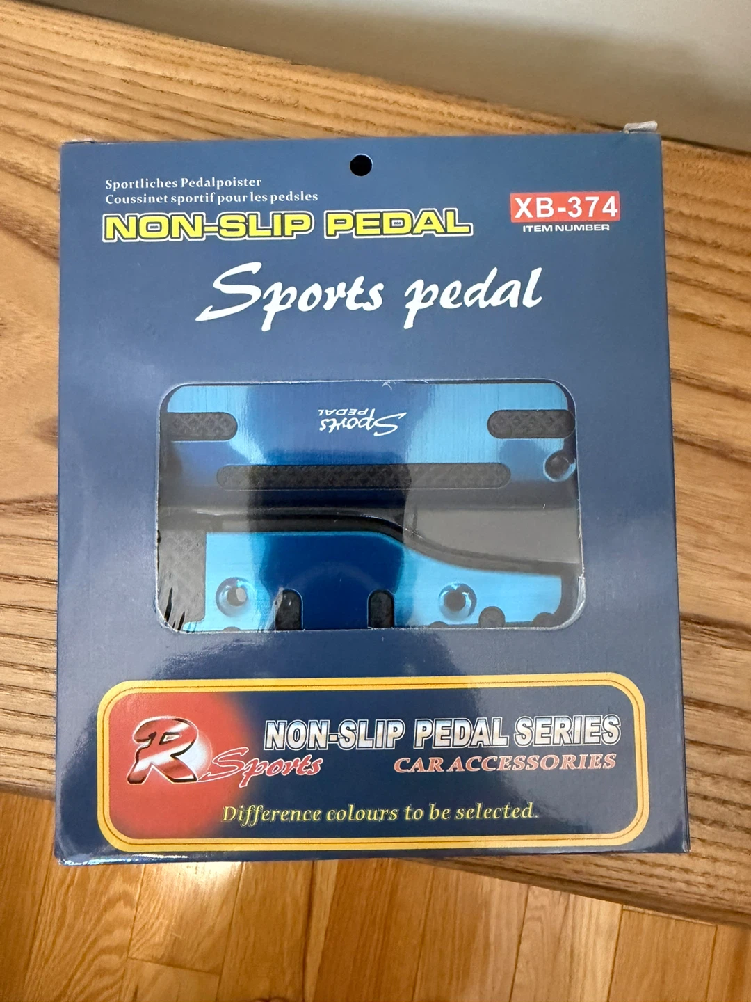 R Sports Non-Slip Car Pedals XB-374