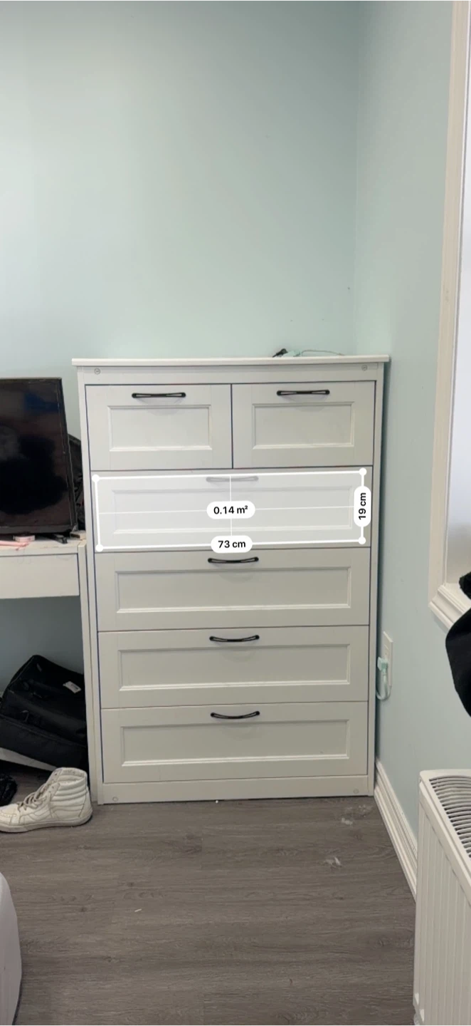 IKEA Songesand 6-Drawer Chest - photo 3
