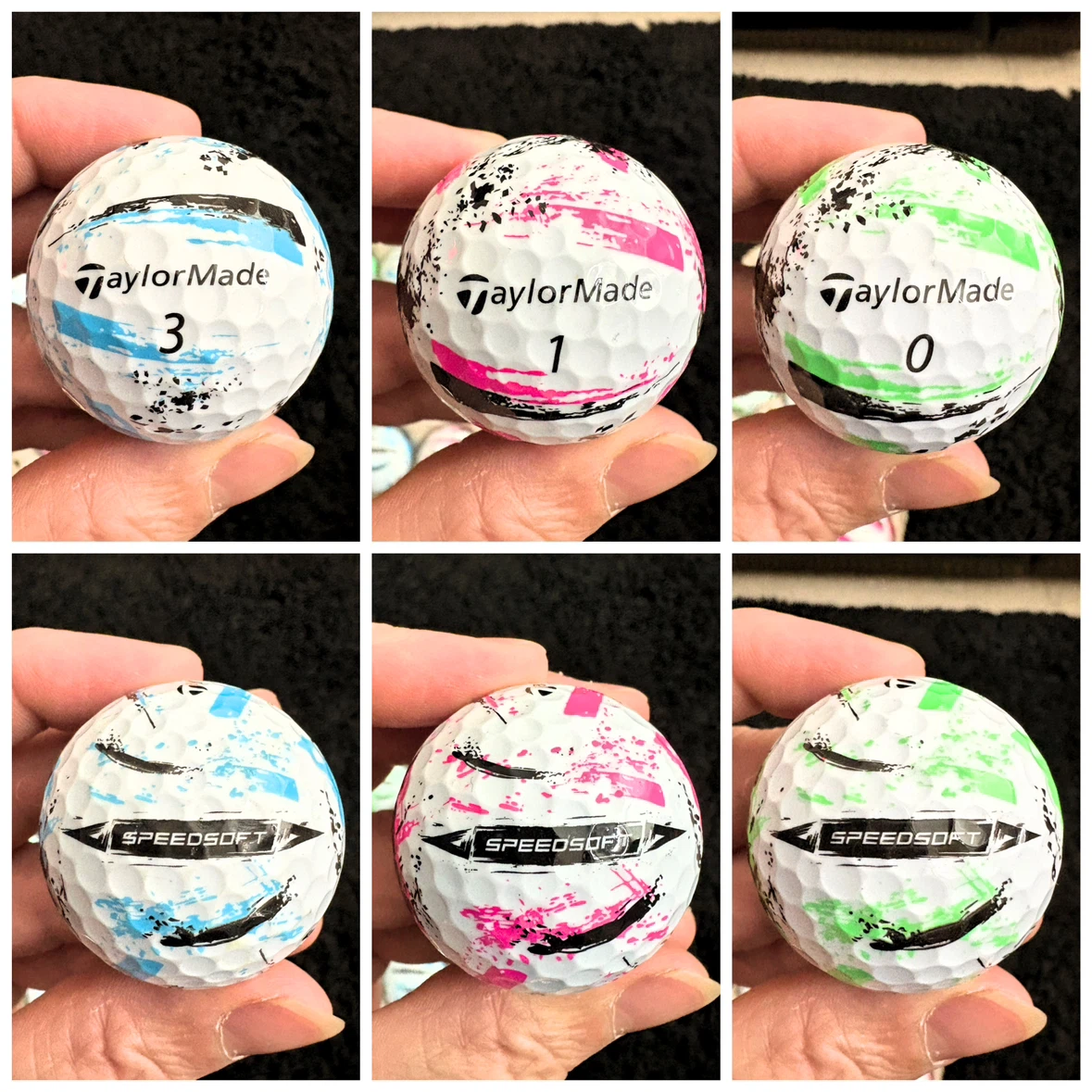 18 Taylormade Speedsoft Ink Golf Balls - photo 3