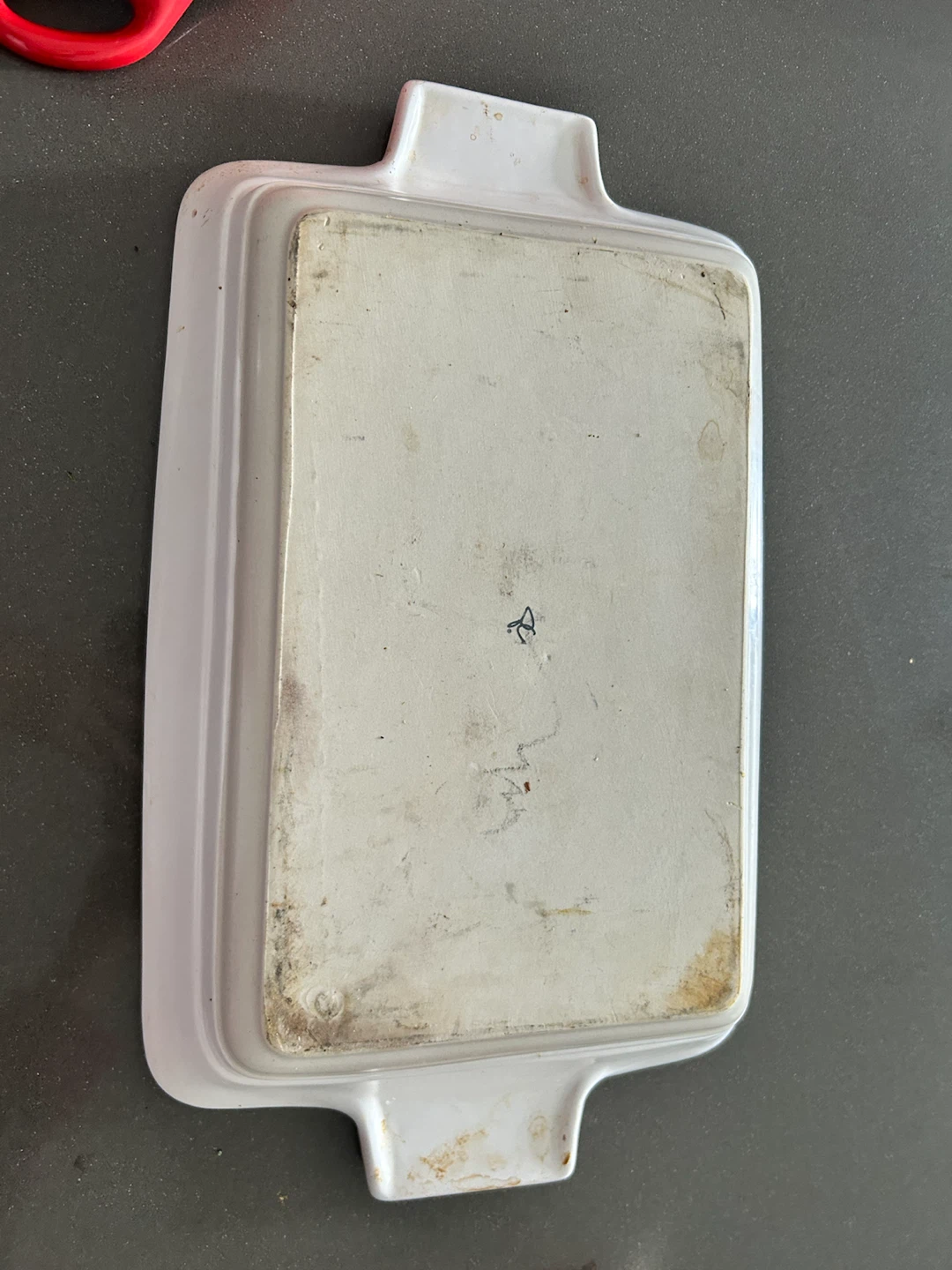 White Rectangular Ceramic Baking Dish - photo 3