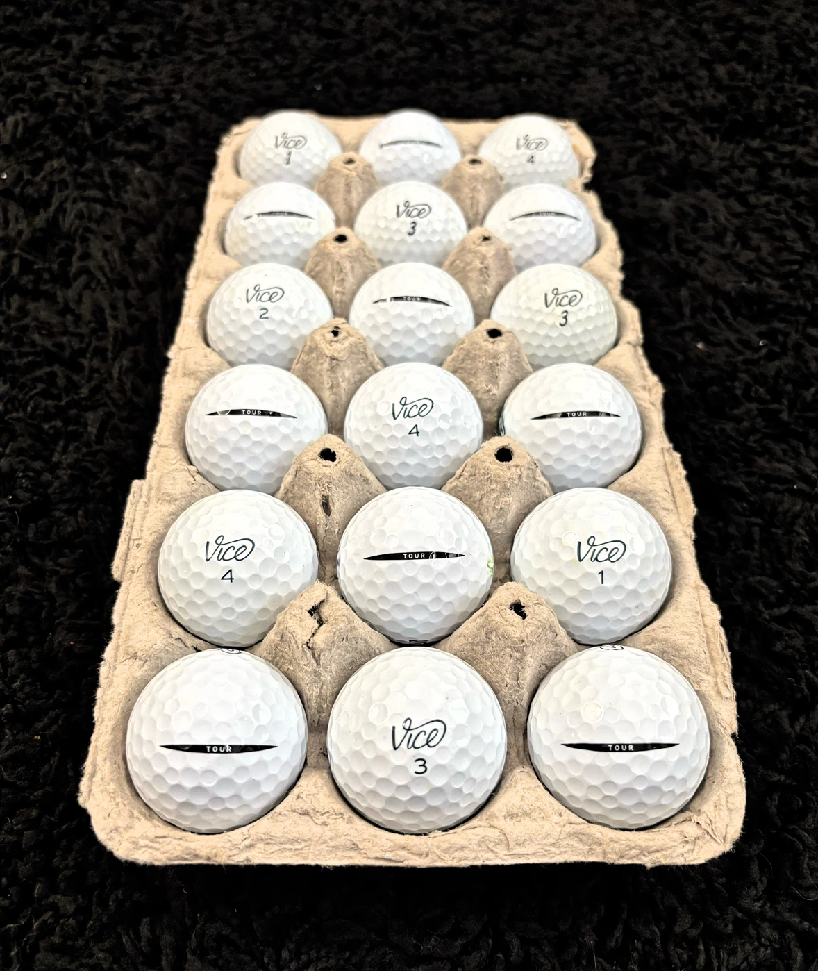 18 Vice Tour Golf Balls